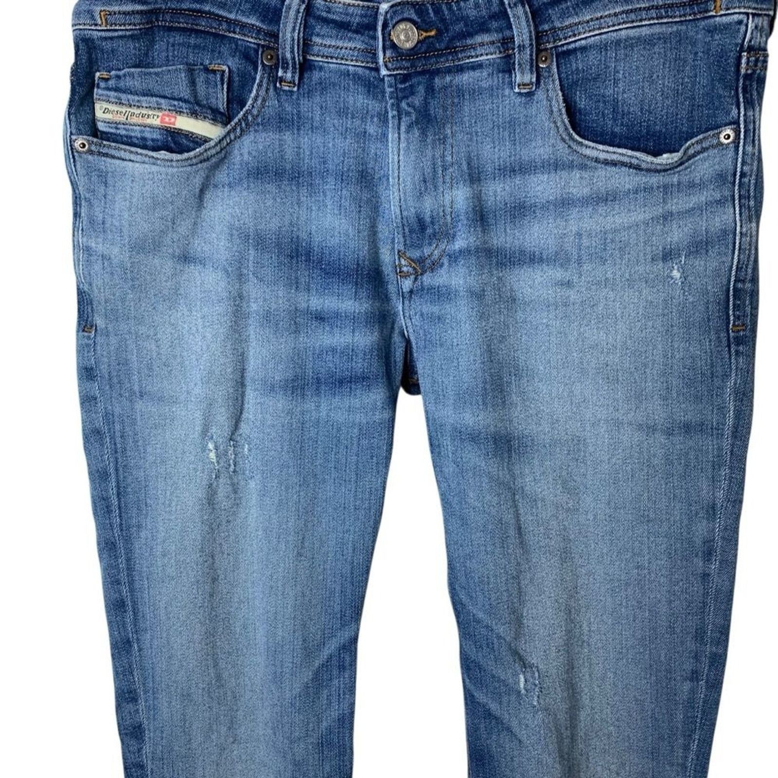Diesel Diesel 1979 Sleenker Skinny Jeans Y2K Men's Low Rise Blue Size US 33 - 13 Thumbnail