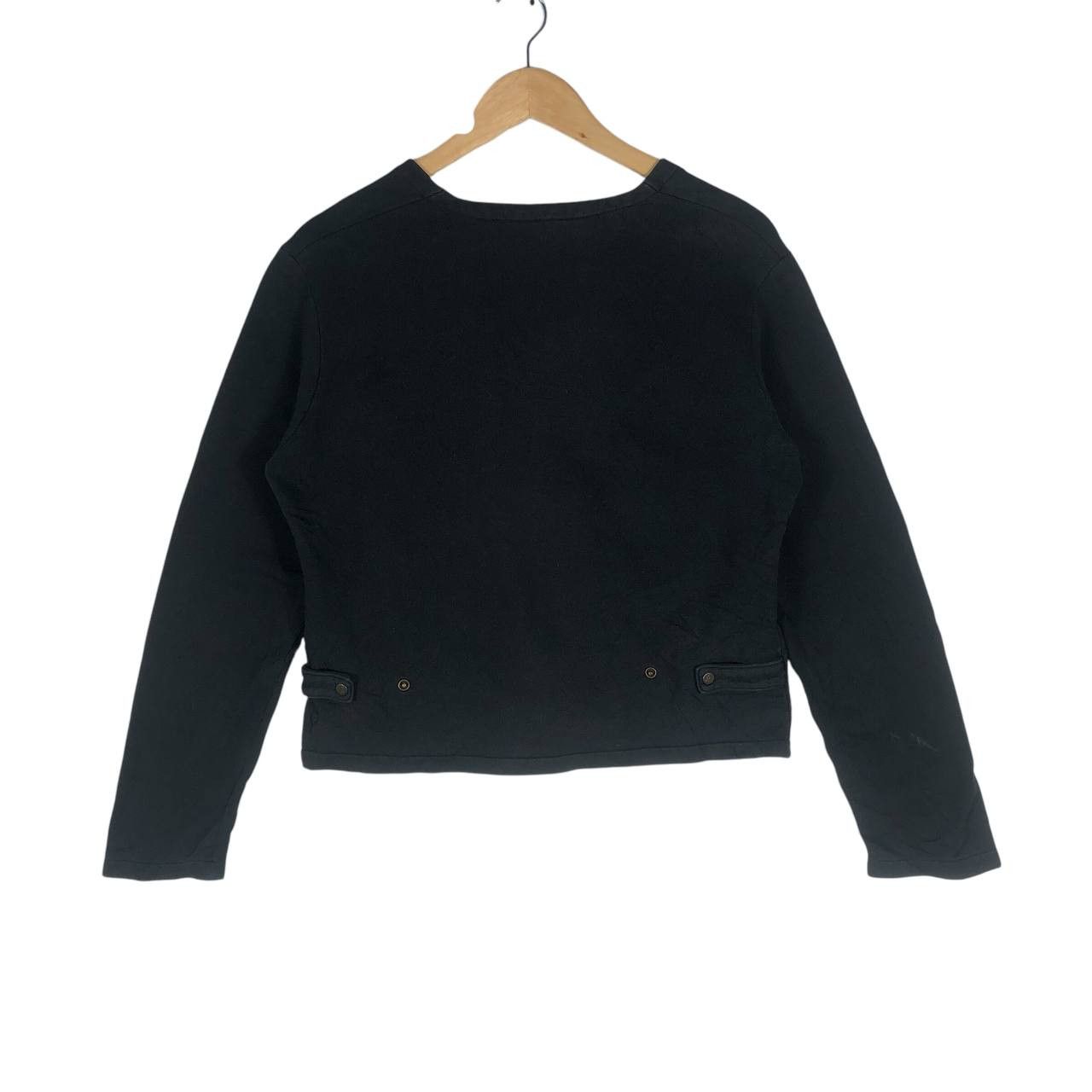 agnes b. Vintage Agnes B. Button Sweatshirt Jacket Size M / US 6-8 / IT 42-44 - 6 Thumbnail