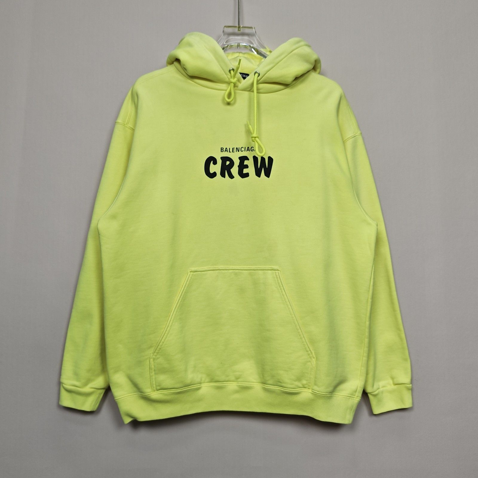 Balenciaga Balenciaga Crew Print Hoodie Size S Size US S / EU 44-46 / 1 - 1 Thumbnail
