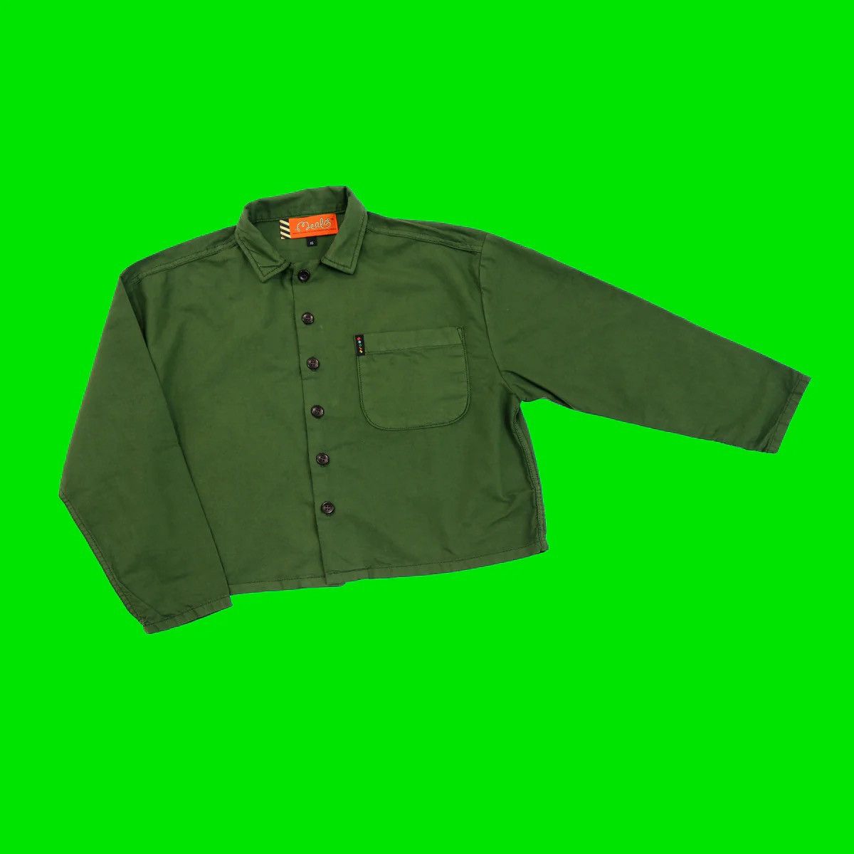Meals Meals KALE LONG SLEEVE WORK SHIRT Size US XS / EU 42 / 0 - 3 Thumbnail