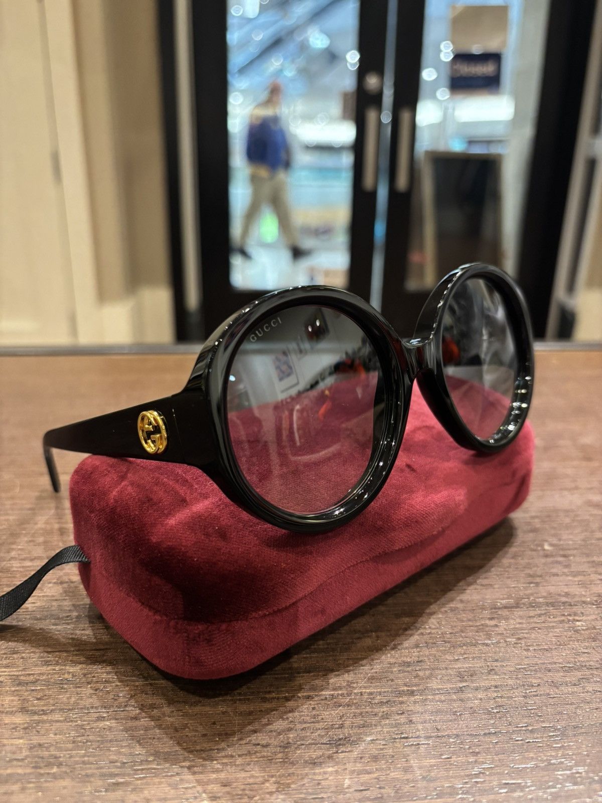 Gucci Gucci Round Sunglasses Size ONE SIZE - 1 Thumbnail