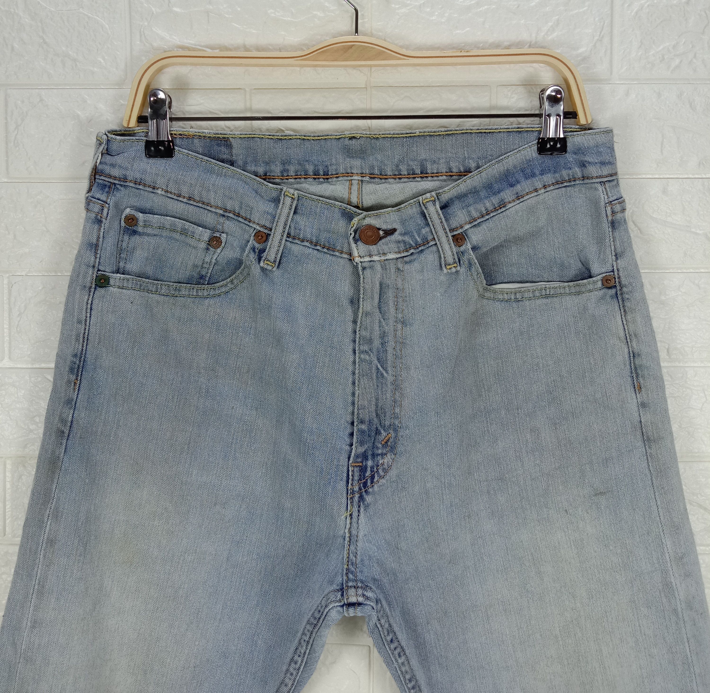 Levi's Vintage Levi's 505 Jeans Light Wash Denim Size US 33 - 2 Thumbnail