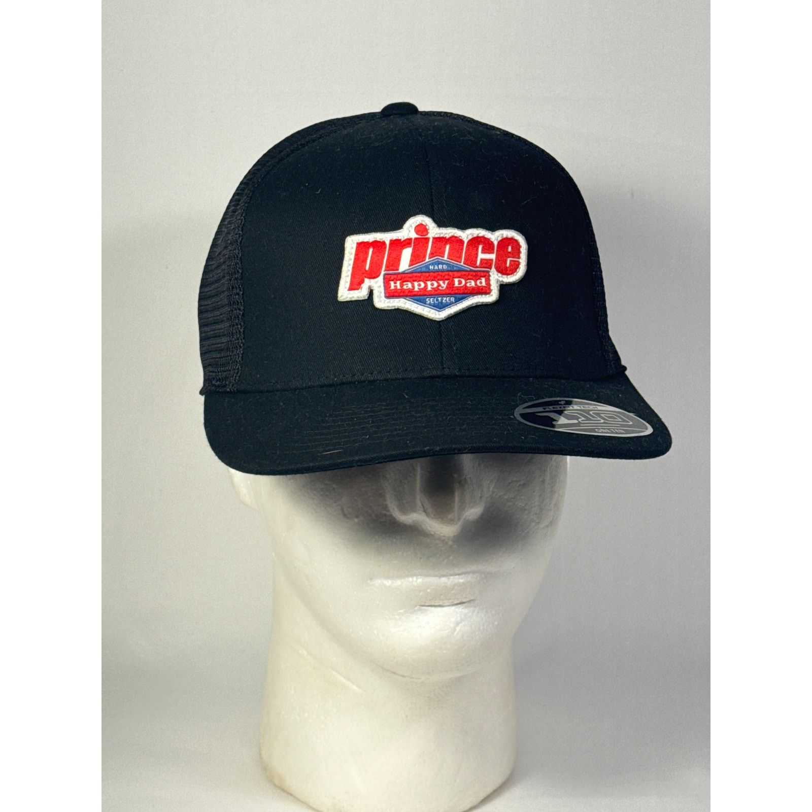 Other Prince x Happy Dad Snapback Black Mesh Back Trucker Style Size ONE SIZE - 2 Thumbnail
