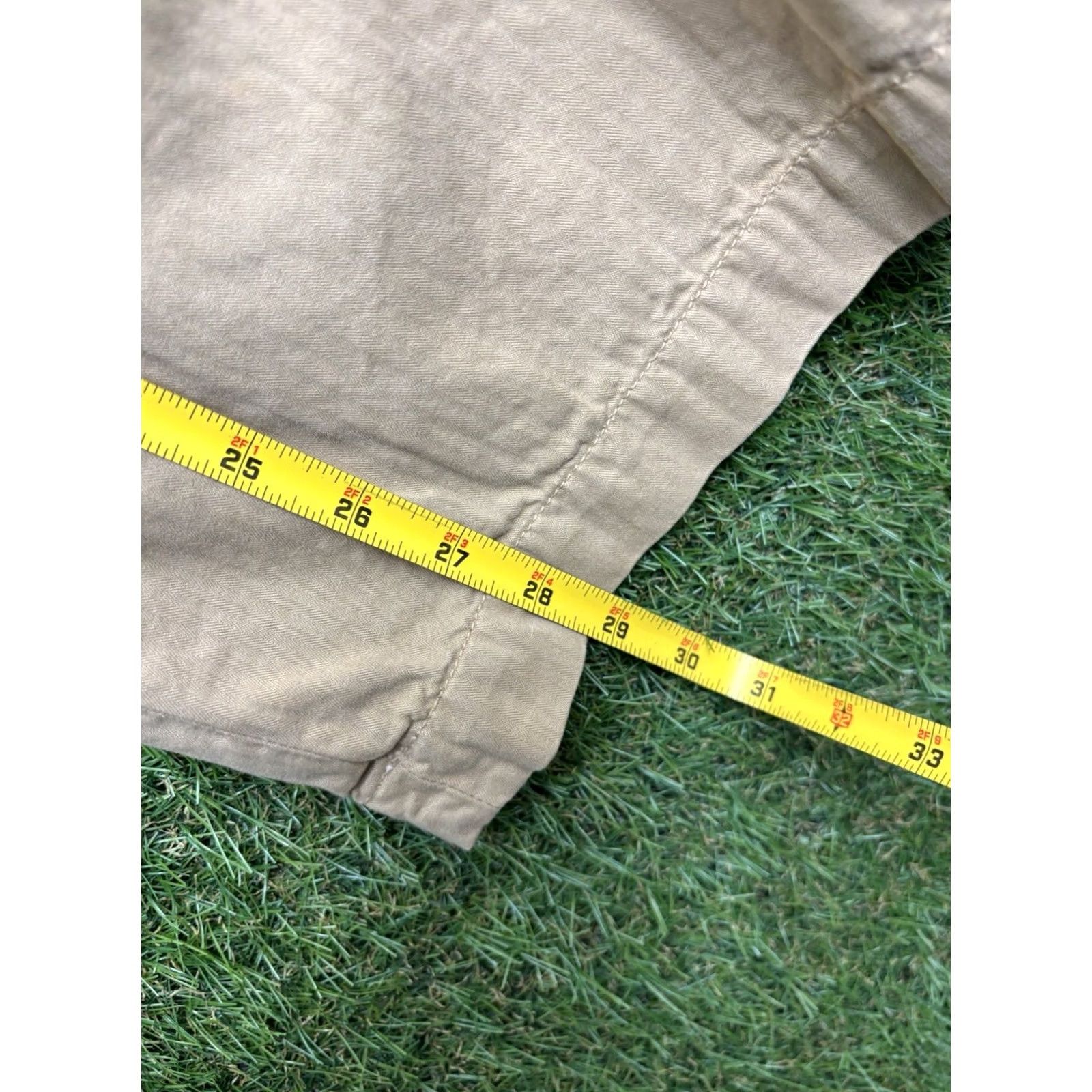 Banana Republic Banana Republic Pants Mens 38 Relaxed Fit Herringbone Wool Cotton Dress Straight Leg Size US 38 / EU 54 - 7 Thumbnail