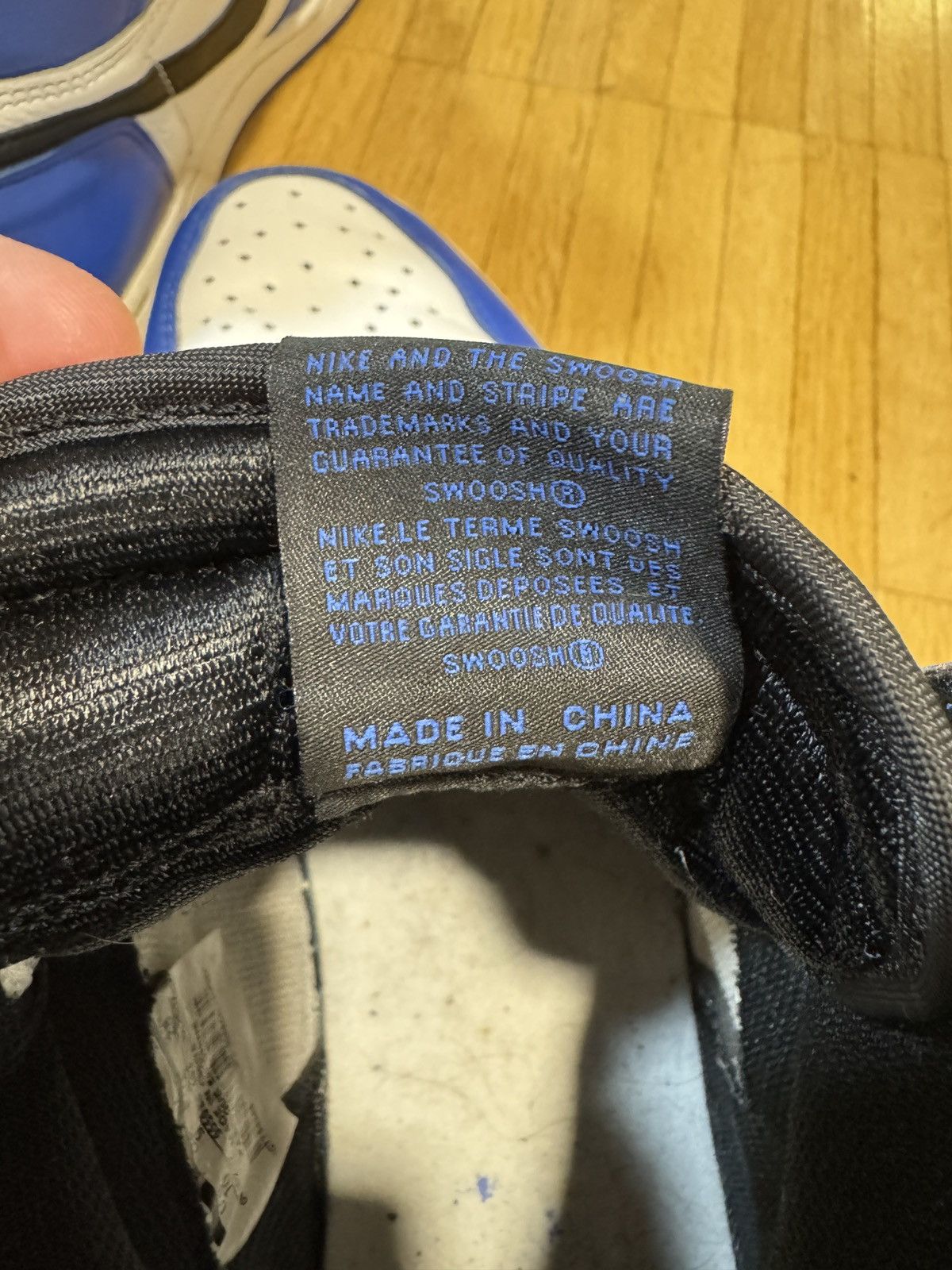 Jordan Brand × Nike Nike Air Jordan 1 High OG Game Royal Size US 10 / EU 43 - 6 Thumbnail