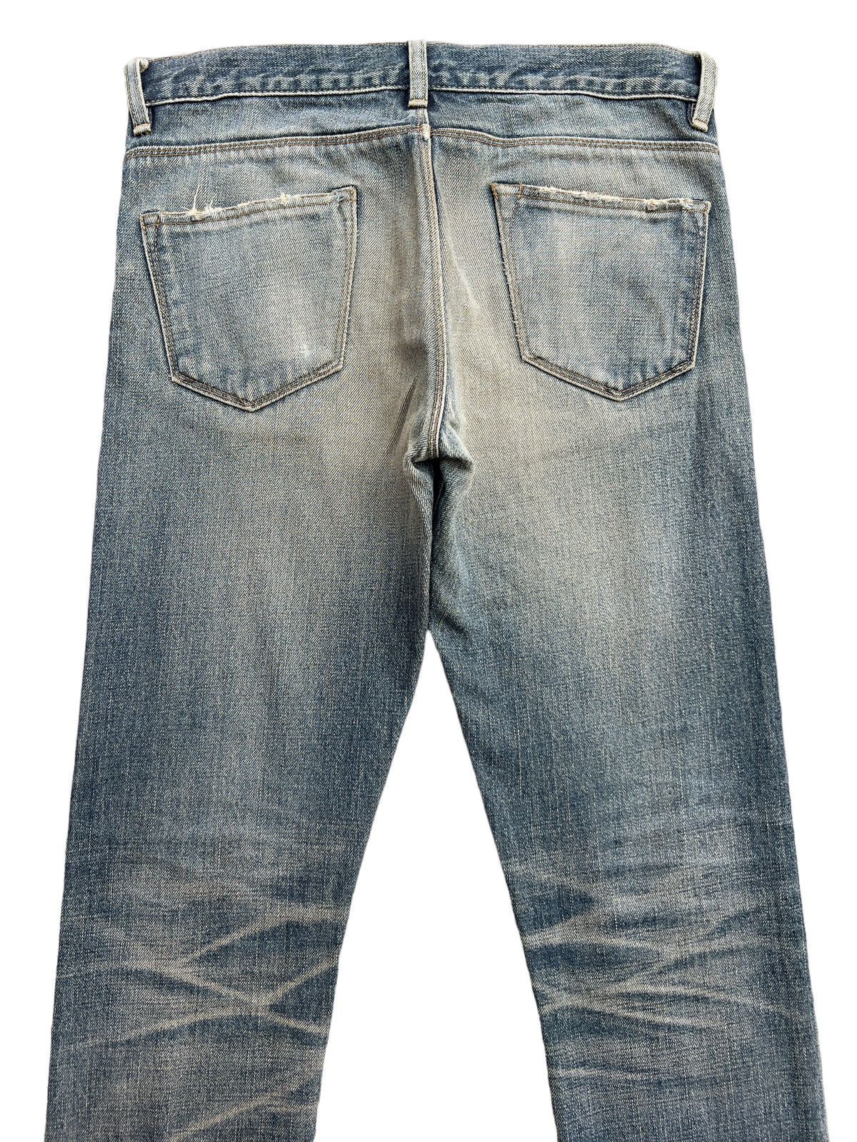 Vintage Vintage Rag Denim Distressed Rusty Denim Jeans 32x33.5 Size US 32 / EU 48 - 5 Thumbnail