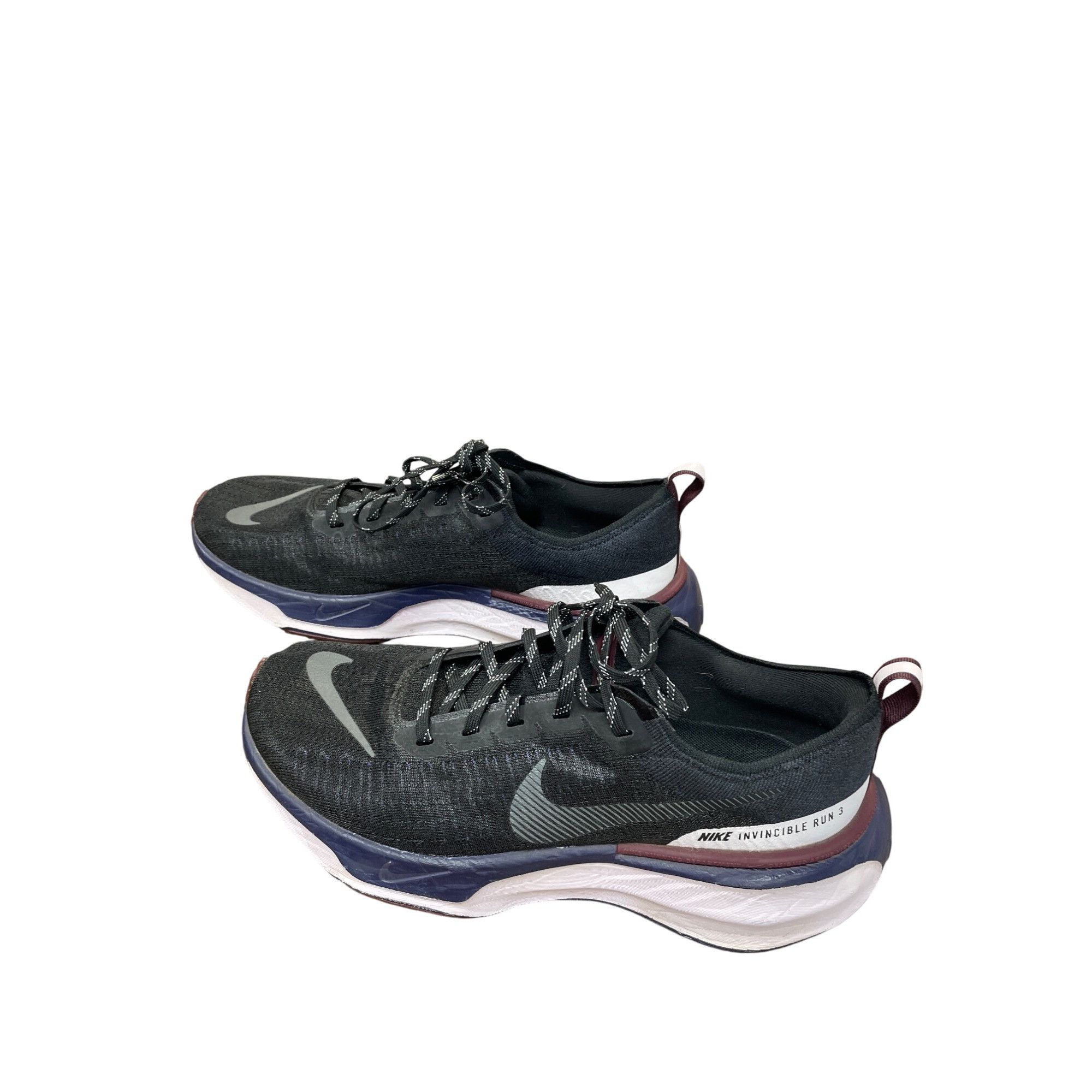 Nike Nike Invincible 3 Womans Black Gray Running Sneakers Sz 11 S Size US 11 / IT 41 - 3 Thumbnail