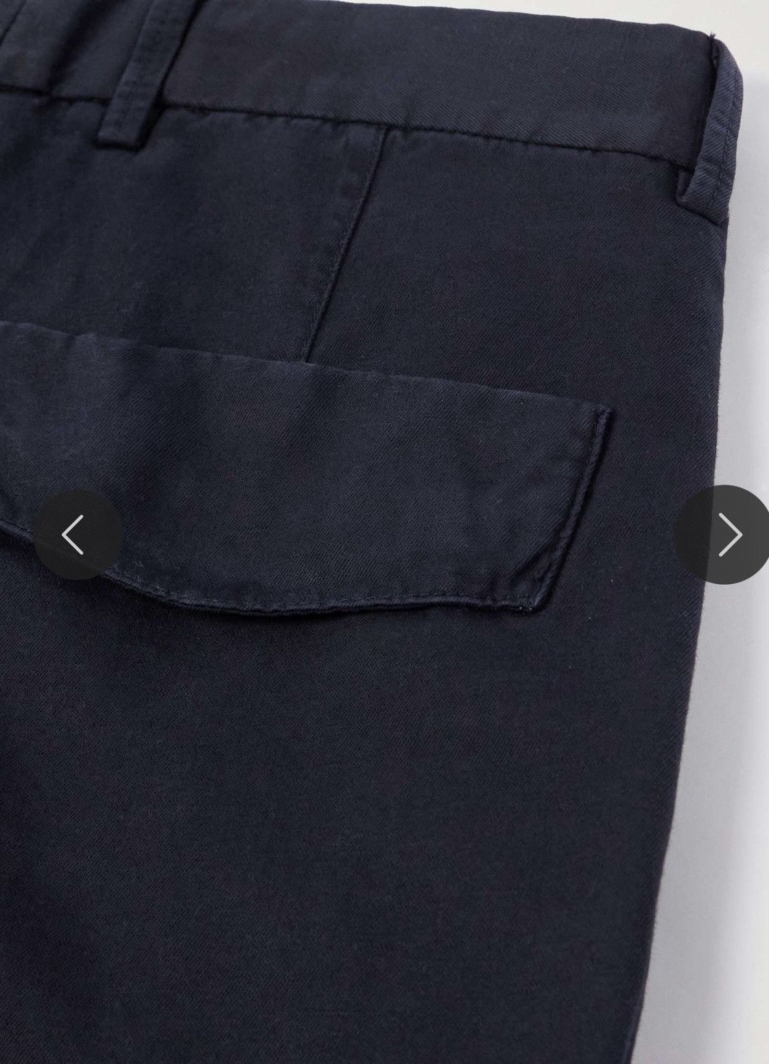 Ermenegildo Zegna Summer cotton & linen chino shorts Size US 38 / EU 54 - 5 Thumbnail