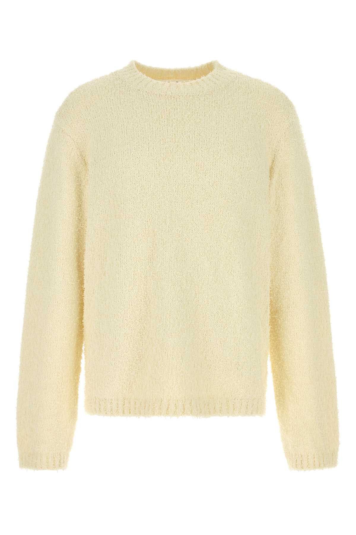 Sefr Ivory Cotton Blend Oversize Odilon Sweater Size US XL / EU 56 / 4 - 1 Thumbnail
