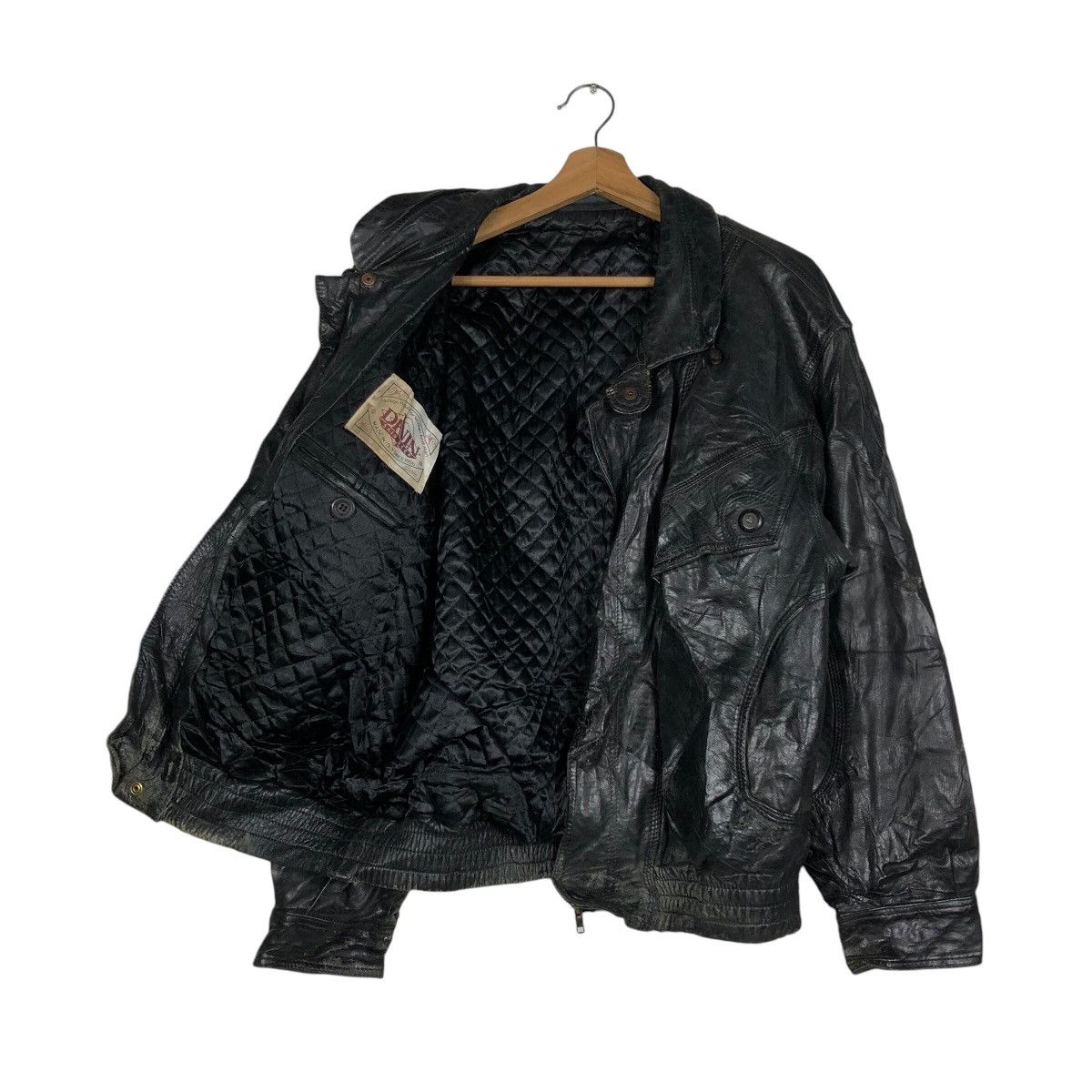Japanese Brand Vintage Biker Leather Jacket Davin Skin Deep 14th Addiction Size US M / EU 48-50 / 2 - 12 Thumbnail