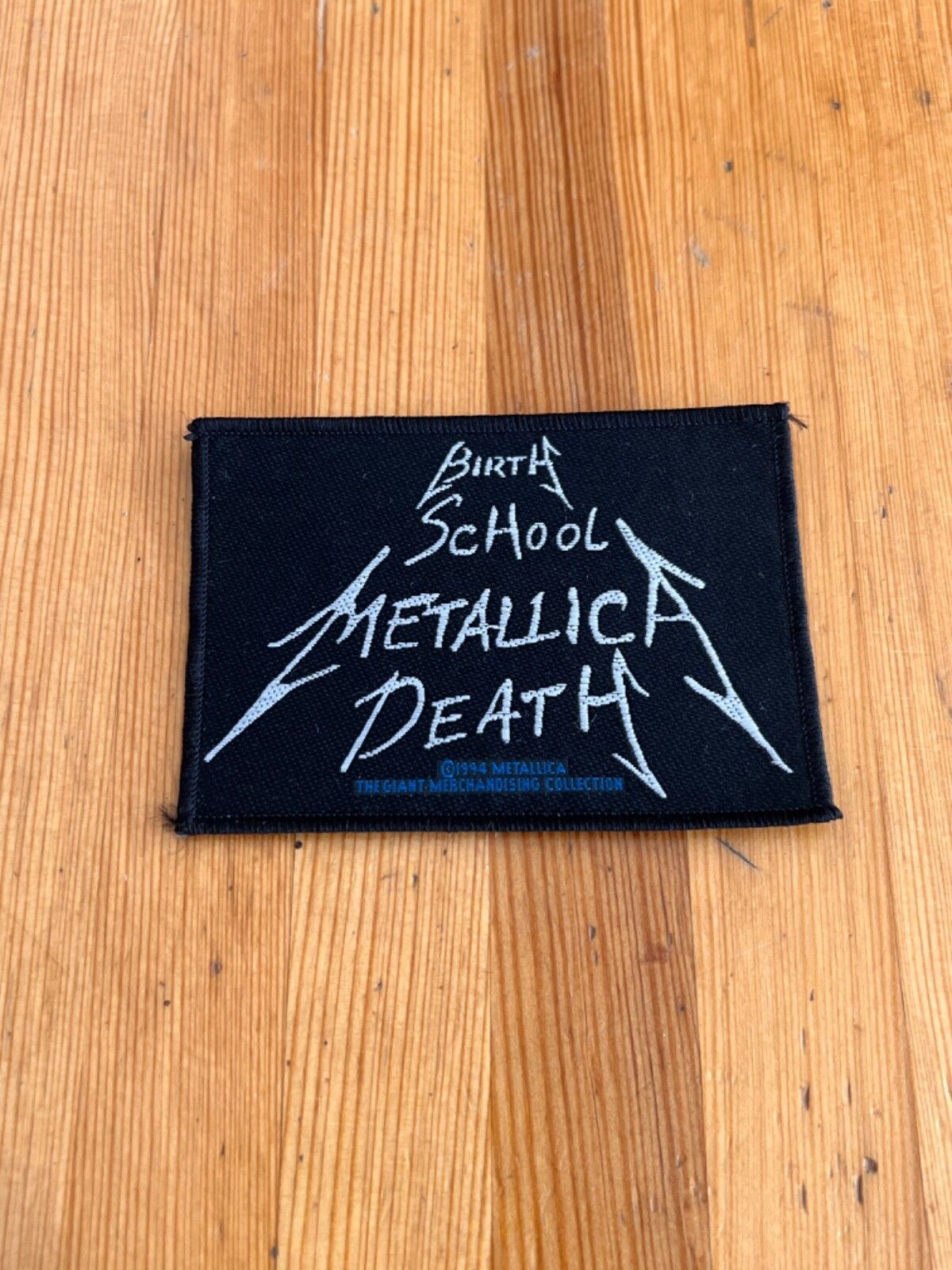 Band Tees Vintage 90s Metallica Birth Death Metal Band Small Patch Size ONE SIZE - 1 Thumbnail
