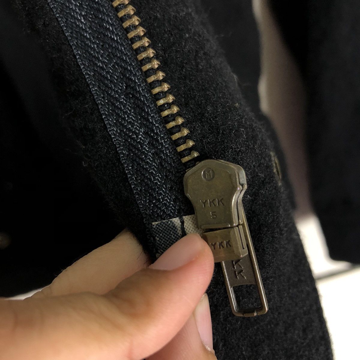 Japanese Brand 📌Rich Black Zipper Biker Jacket Bondage Paranoid Japan Size US S / EU 44-46 / 1 - 18 Thumbnail