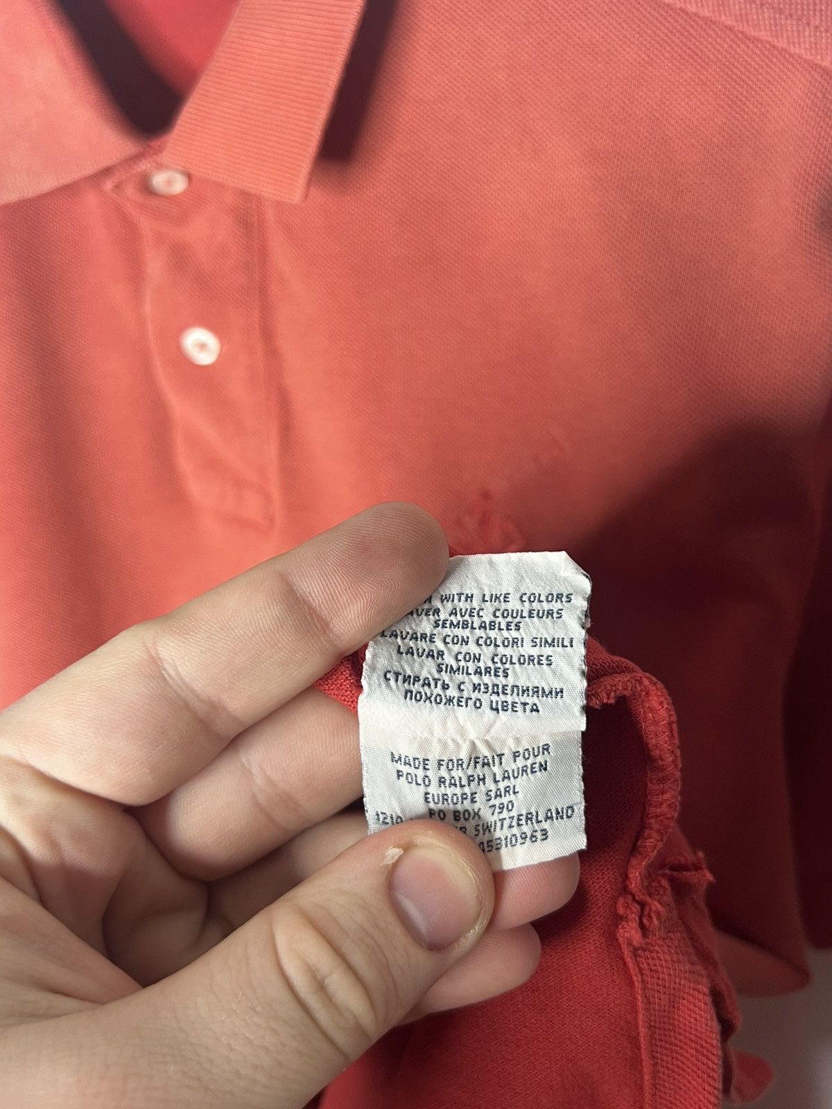 Other 🔥Vintage Polo Ralph Lauren Faded Big Pony #3 Polo Shirt🔥 Size US L / EU 52-54 / 3 - 9 Thumbnail