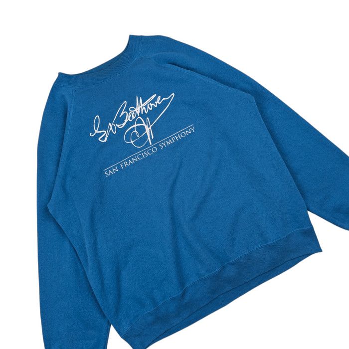 Hanes Vintage 90's SAN FRANCISCO SYMPHONY Jumper Sweatshirt Size US L / EU 52-54 / 3 - 3 Thumbnail