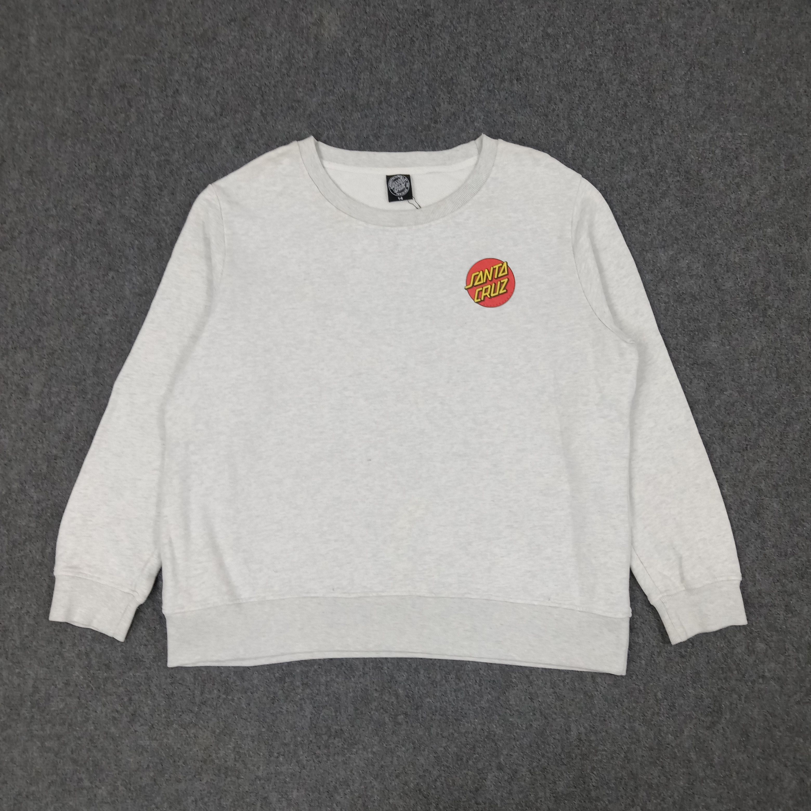 Santa Cruz Skateboards × Vintage Santa Cruz Skateboards Style Sweatshirt C221N15 Size US XL / EU 56 / 4 - 4 Thumbnail