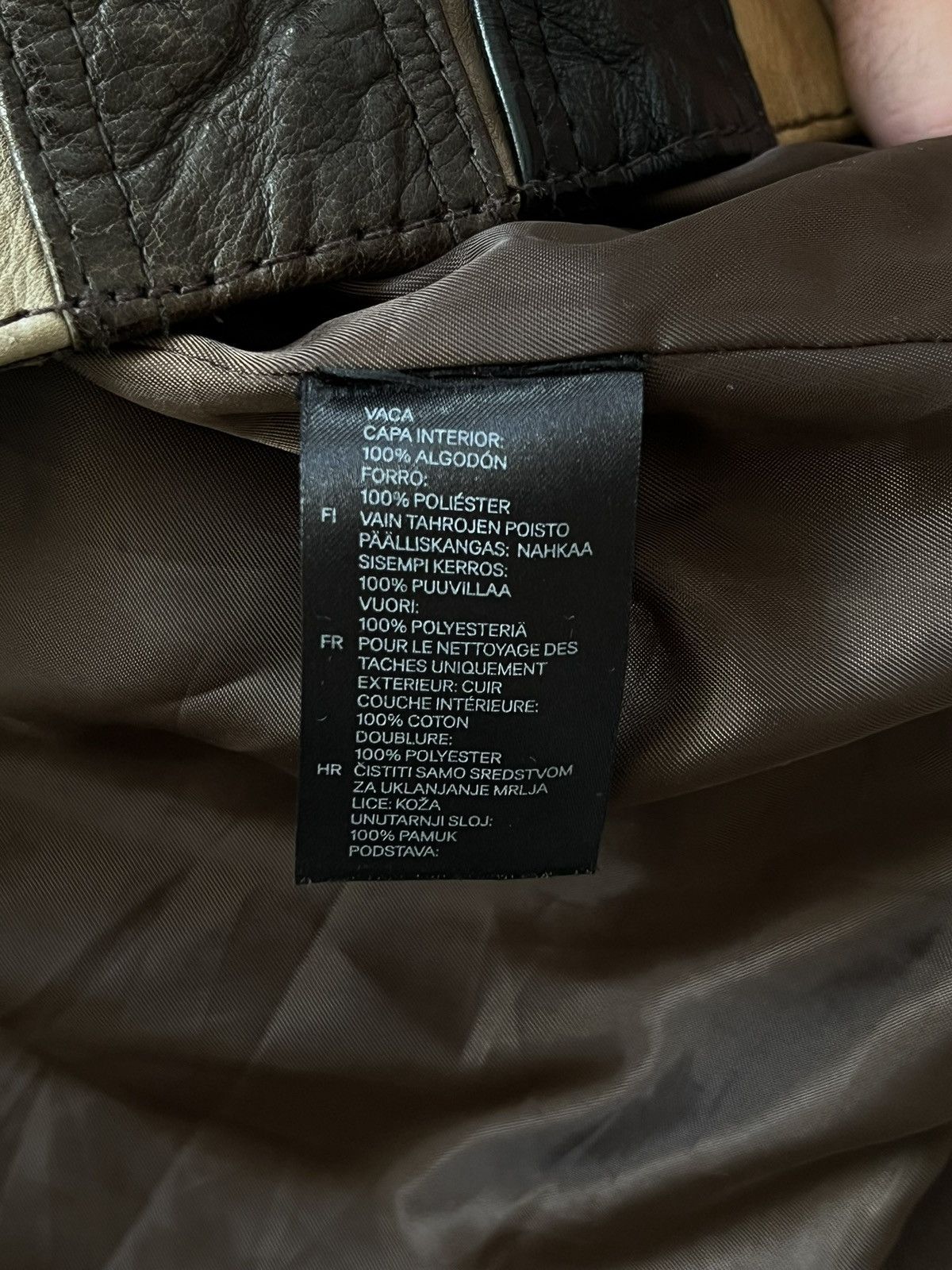 Maison Margiela Maison Martin Margiela X H&M Belt Leather Jacket Size US S / EU 44-46 / 1 - 9 Thumbnail