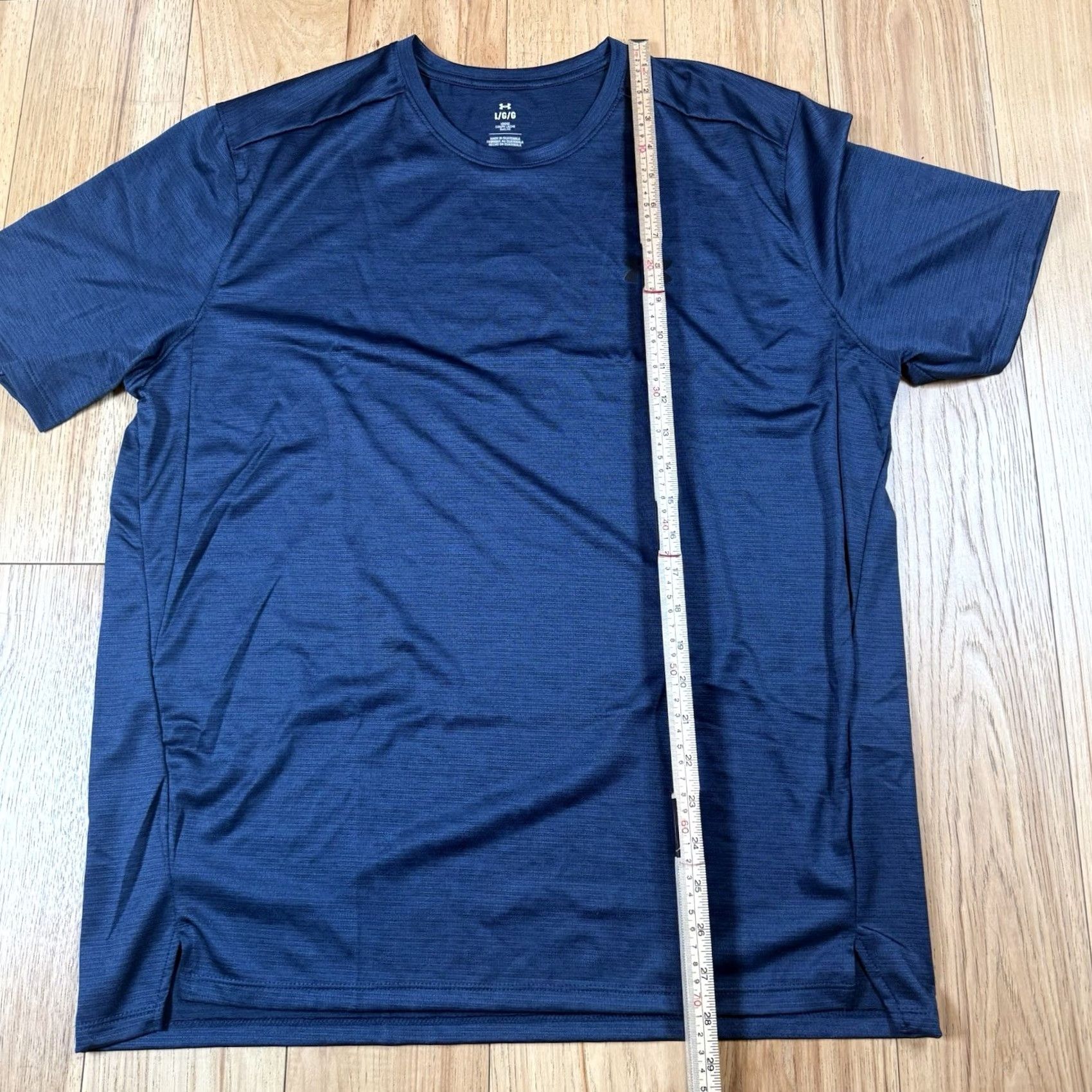 Under Armour Under Armour Shirt Mens Large Blue Dry Fit Stretch Relaxed T-Shirt Activewear L Mens Blue Dry Fit Stretch Relaxed Under Armour Shirt Size US L / EU 52-54 / 3 - 6 Thumbnail