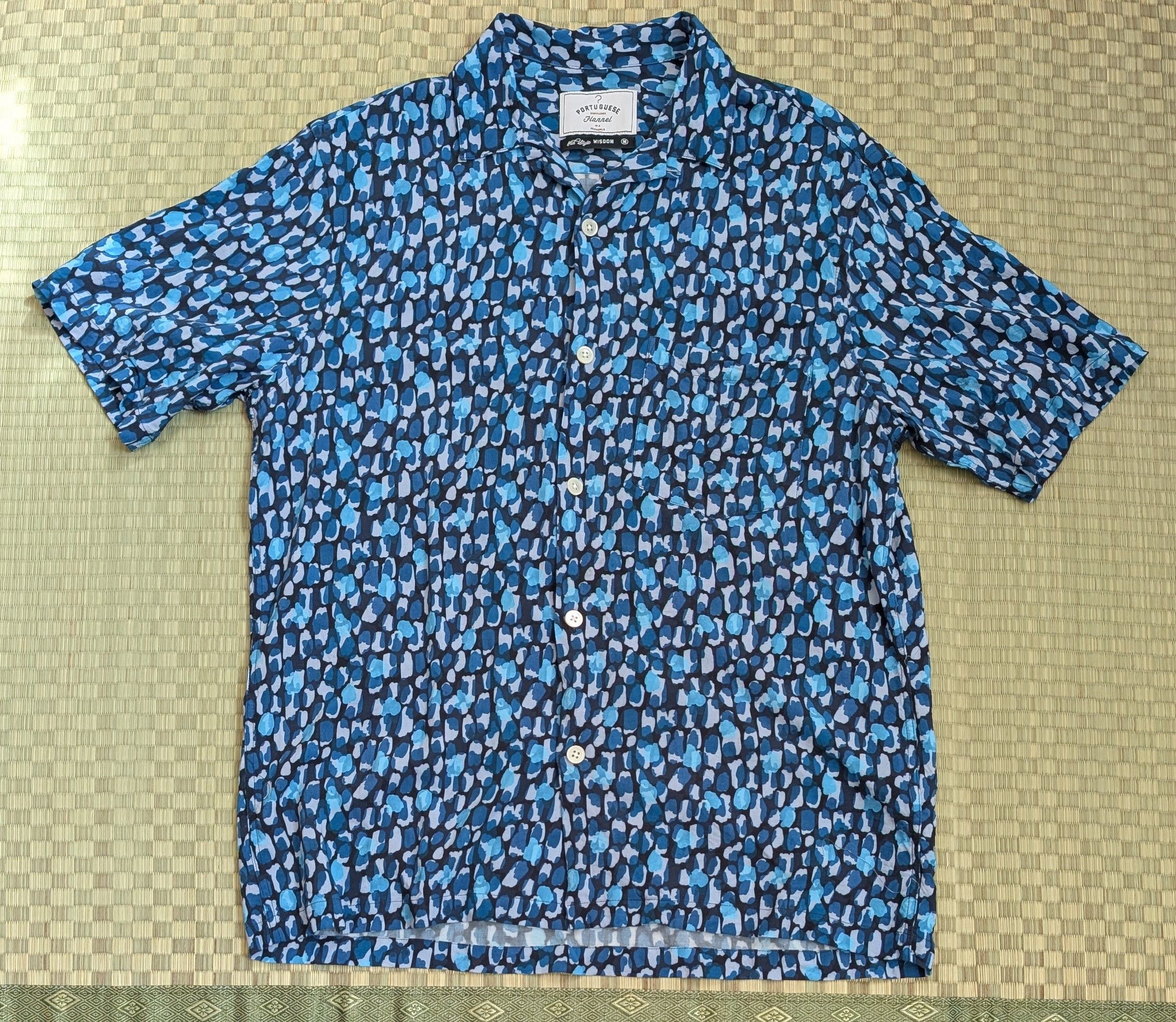 Portuguese Flannel Portuguese Flannel SS Pattern Shirt Made in Portugal Size US M / EU 48-50 / 2 - 1 Thumbnail