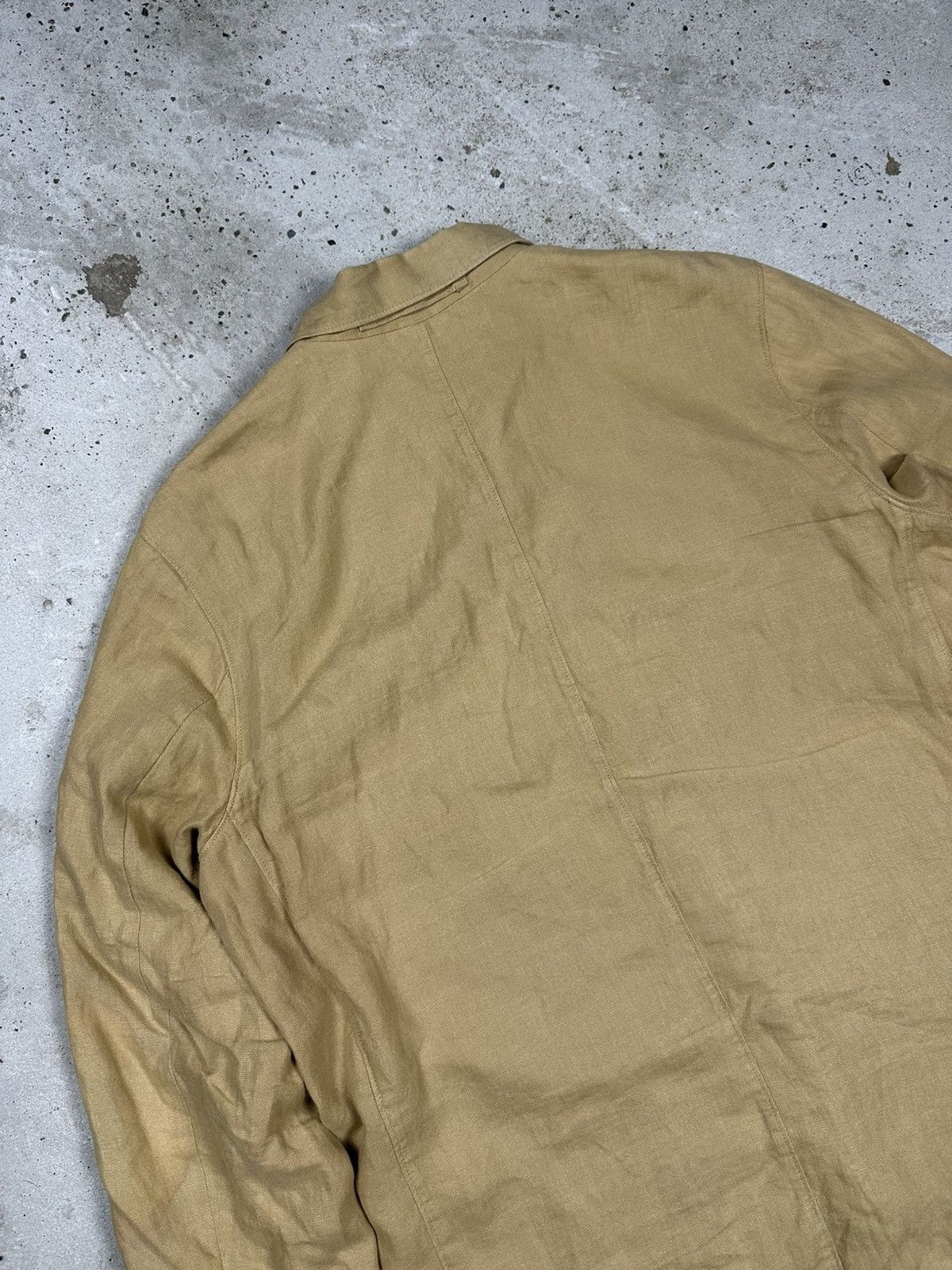 Gant Vintage 90s Gant USA Linen French Chore Coat Jacket Size US XL / EU 56 / 4 - 17 Thumbnail