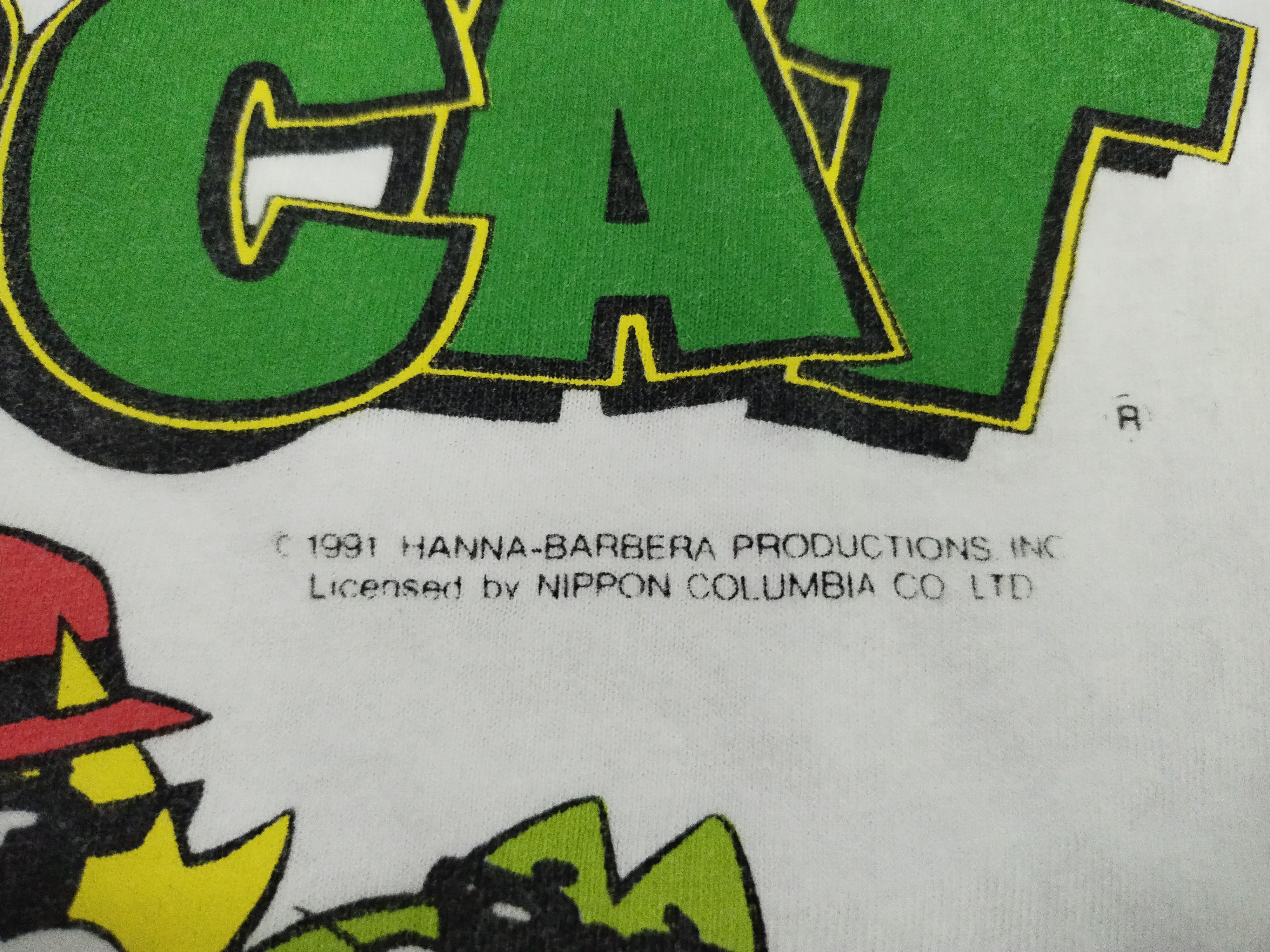 Vintage 90's Vintage top Cat Hanna Barbera Nippon Colombia Shirt Tee Size US L / EU 52-54 / 3 - 5 Thumbnail