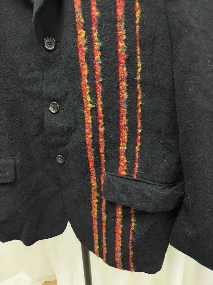 Yohji Yamamoto Y's LQMEN Stripe Jacket-2507