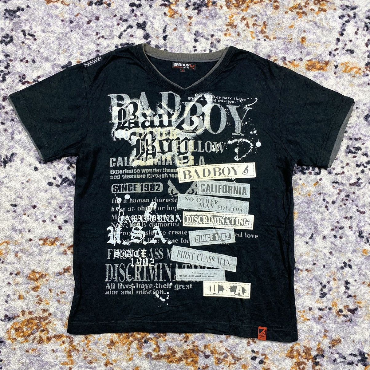 Japanese Brand BADBOY CALIFORNIA USA SINCE1982 POEM SHIRT PUNK STYLE Size US M / EU 48-50 / 2 - 1 Thumbnail