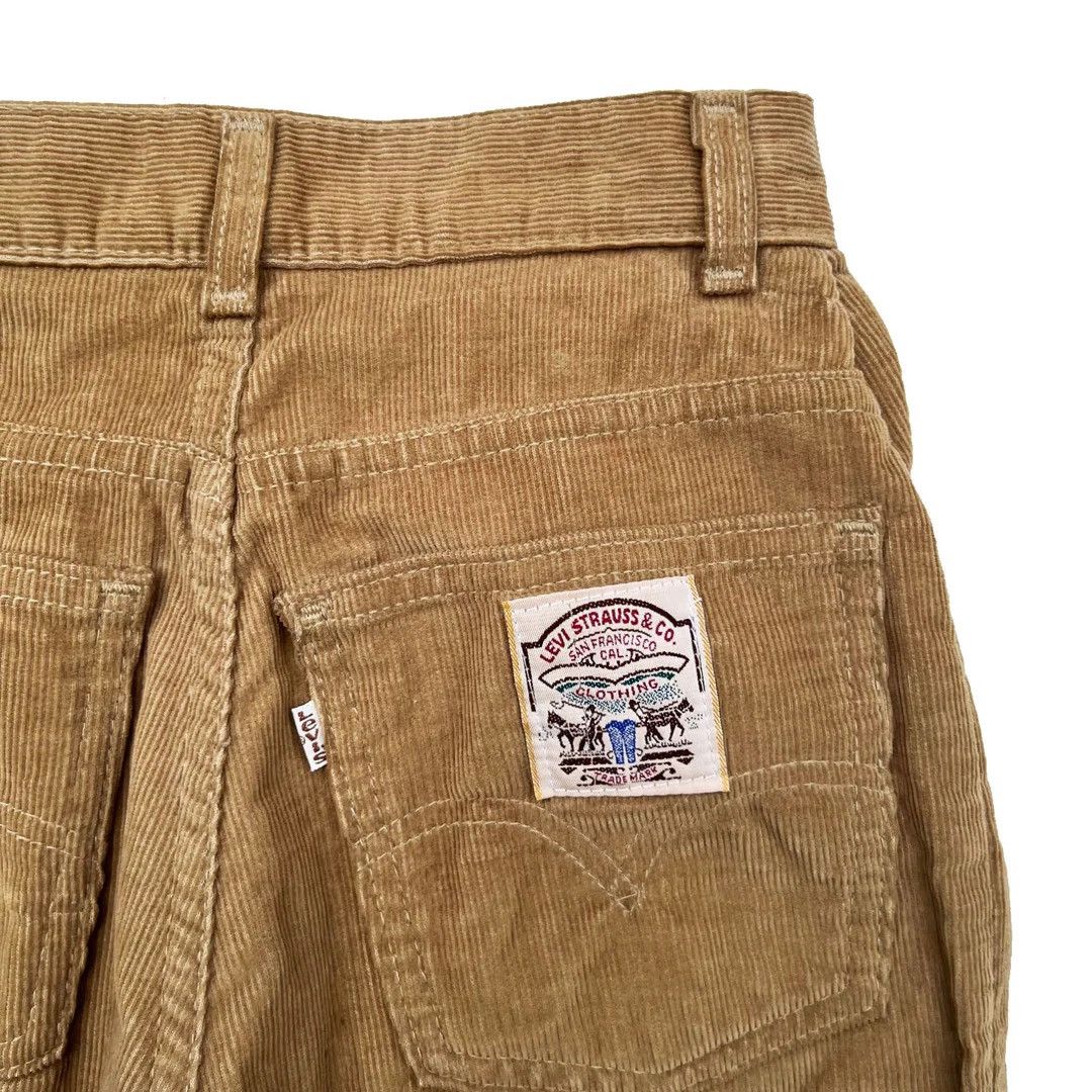 Levi's × Vintage Levi’s 1970 70s Vintage Brown Corduroy USA Made Unisex Pants Size 25" / US 0 / IT 36 - 5 Thumbnail