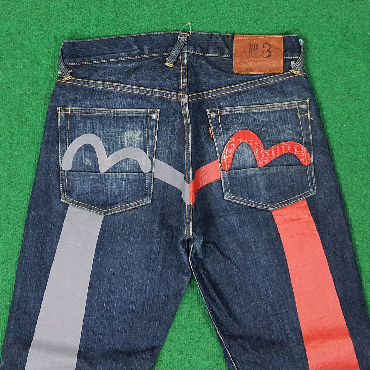 Evisu Vintage Evisu Japan by Yamane Custom Daicock Jeans C228N12 Size US 29 - 2 Thumbnail