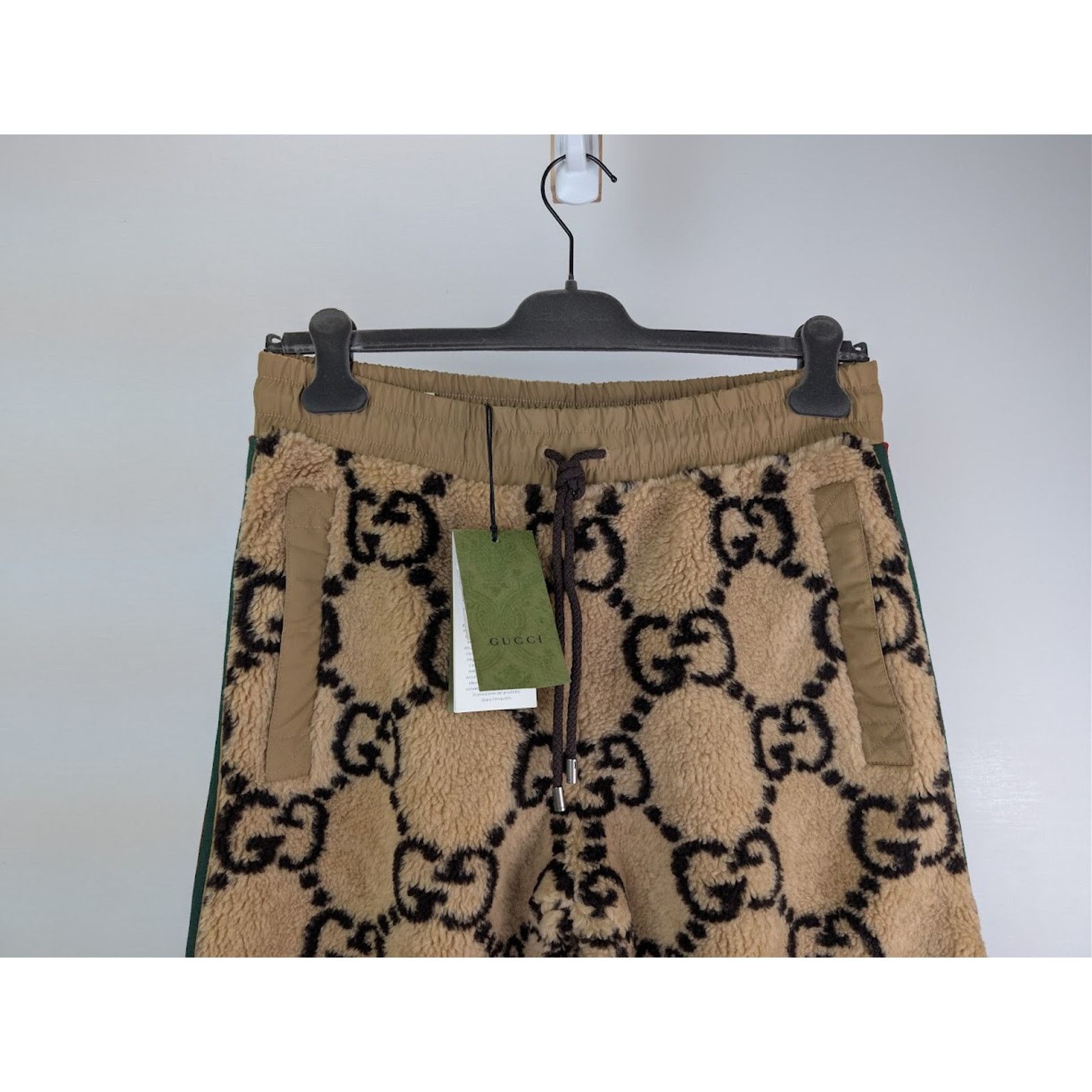 Gucci o1rshd1 GG Jacquard Jogging Pant & Sweatpants in Camel Size US 32 / EU 48 - 3 Thumbnail