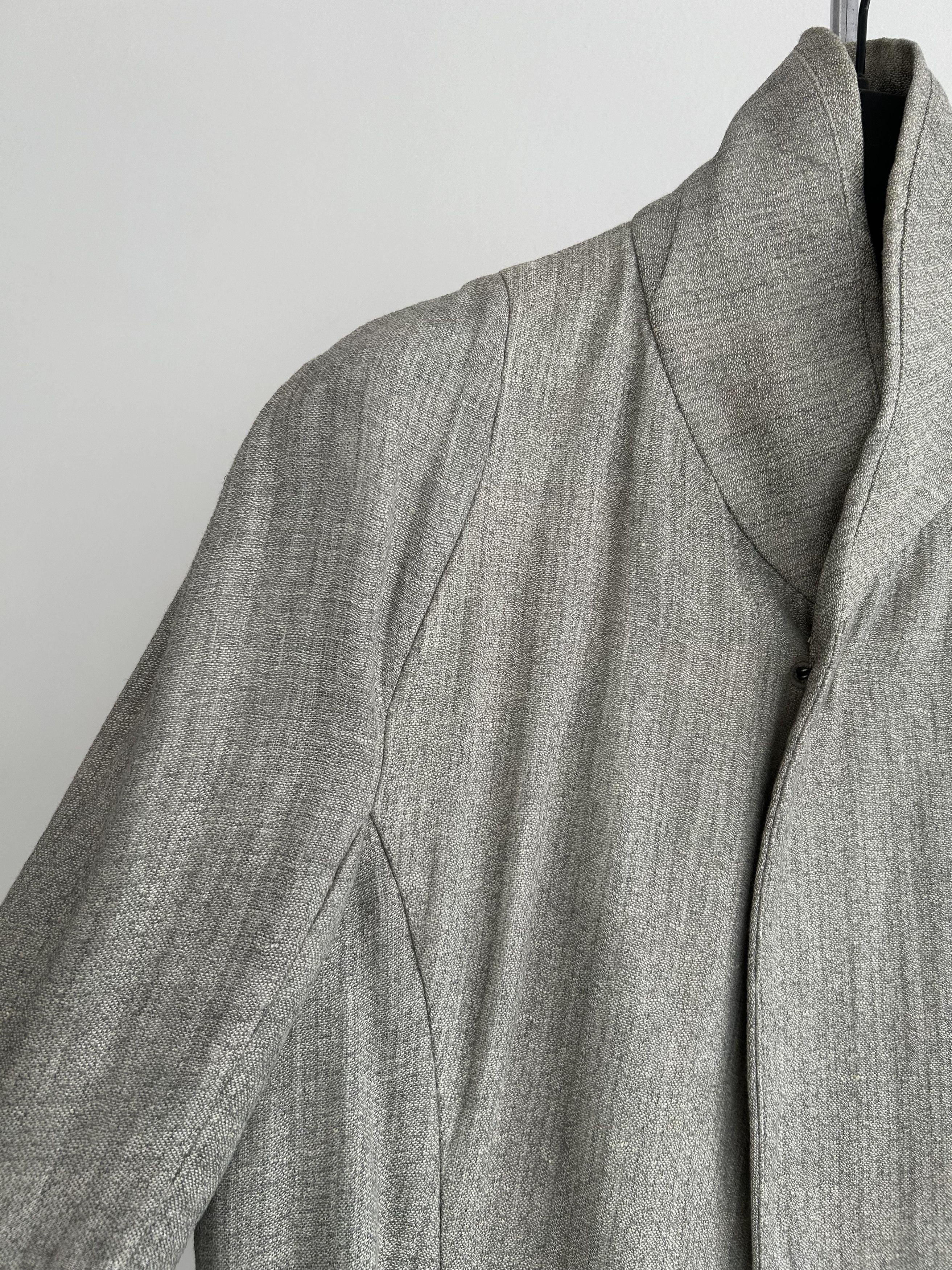 Individual Sentiments Shawl Collar Jacket in Silver (JK22) Size US M / EU 48-50 / 2 - 6 Thumbnail
