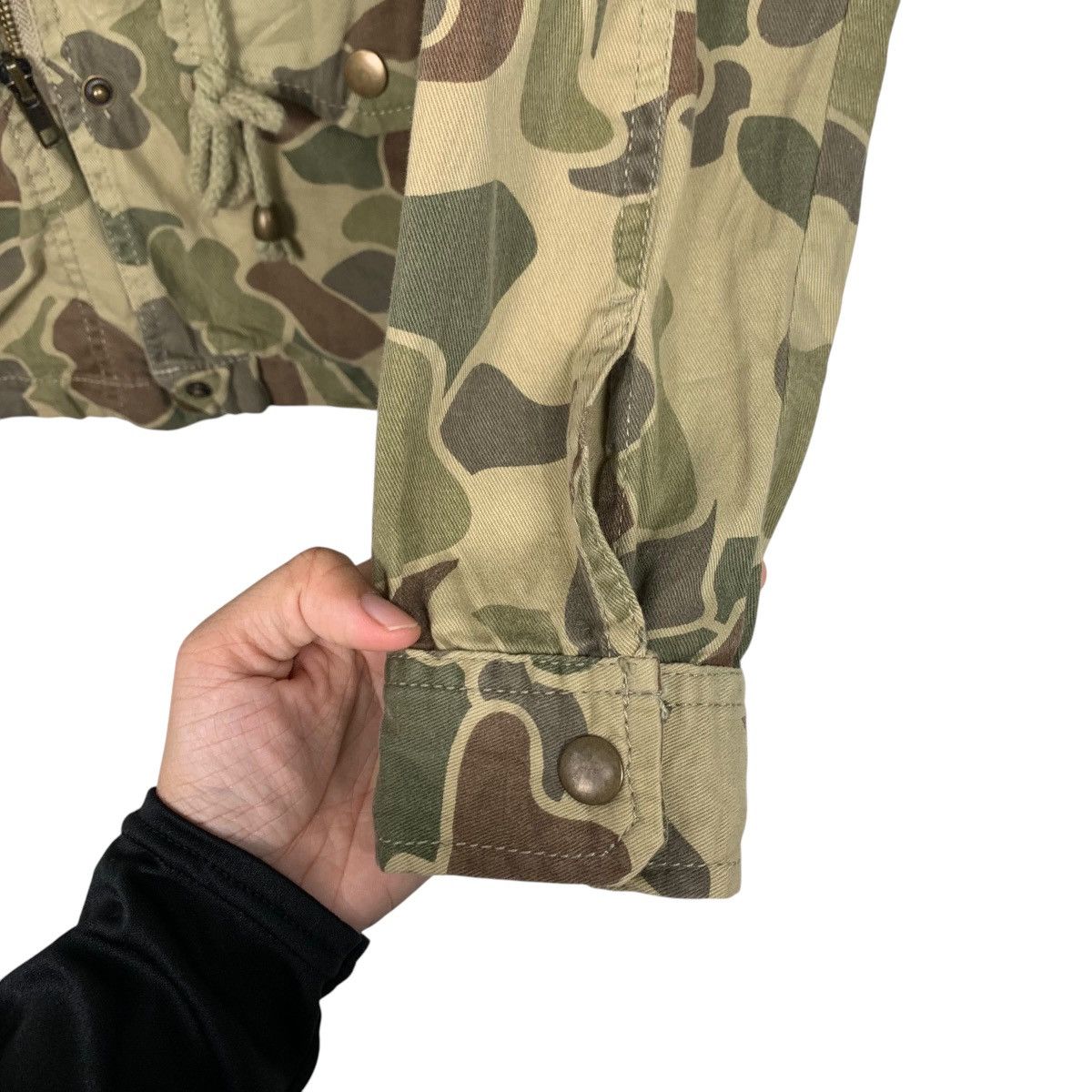 Japanese Brand LIFE IN PROGRESS Four Pocket Camo Chore Jacket #1575-C70 Size US S / EU 44-46 / 1 - 13 Thumbnail