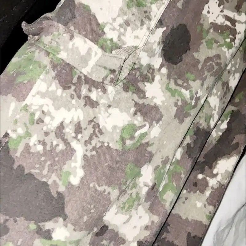 Japanese Brand × Vintage Camouflage Cargo Pants Men Oversize Camo Trousers Size US 30 / EU 46 - 5 Thumbnail