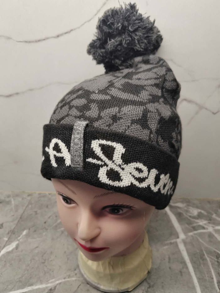 Japanese Brand Vintage Air To Ground A Seven Snowcap Beanie Size ONE SIZE - 2 Thumbnail