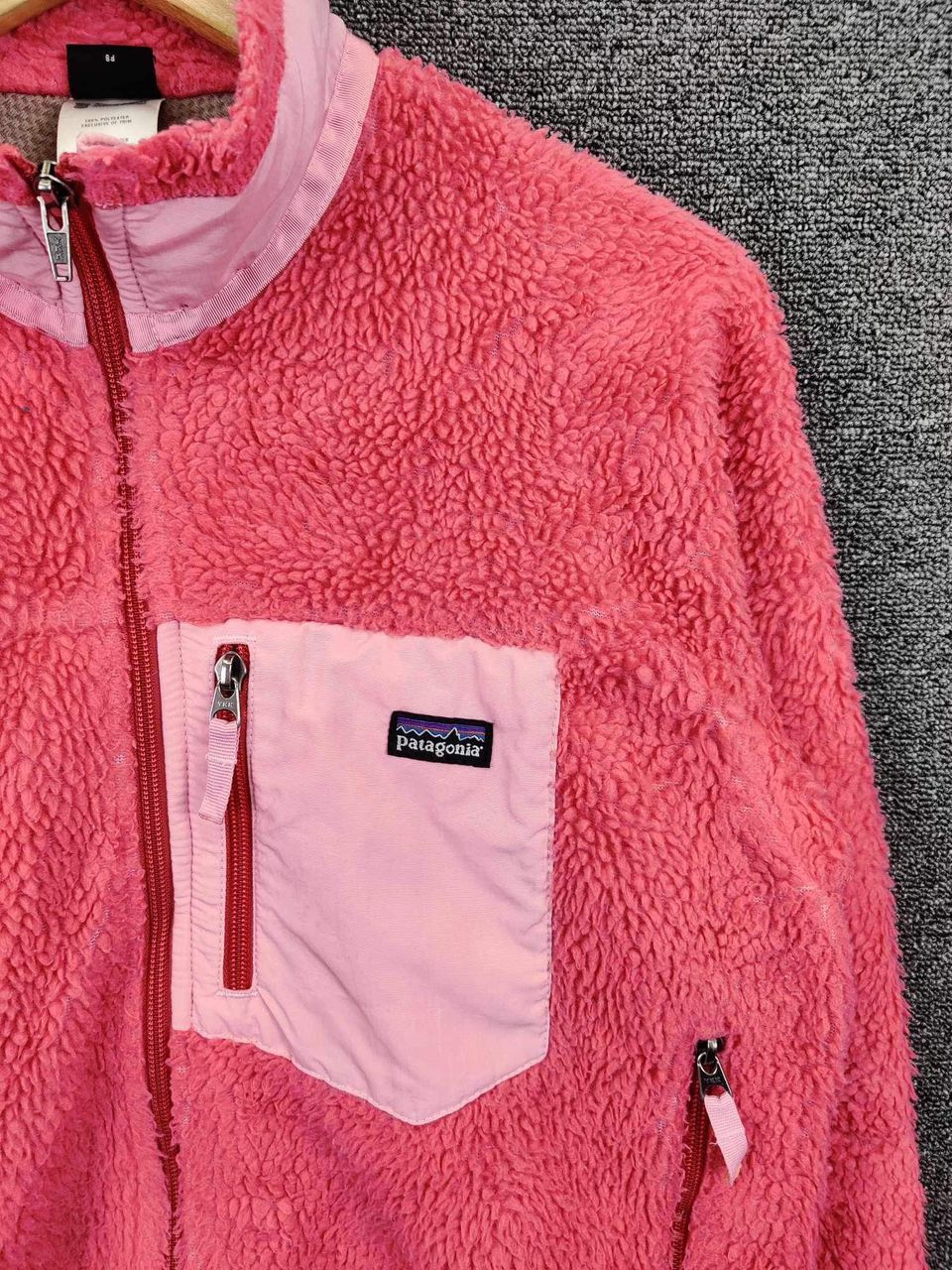 Patagonia Vintage Patagonia Kids Retro Deep Pile Fleece Jacket Size US XL / EU 56 / 4 - 7 Thumbnail