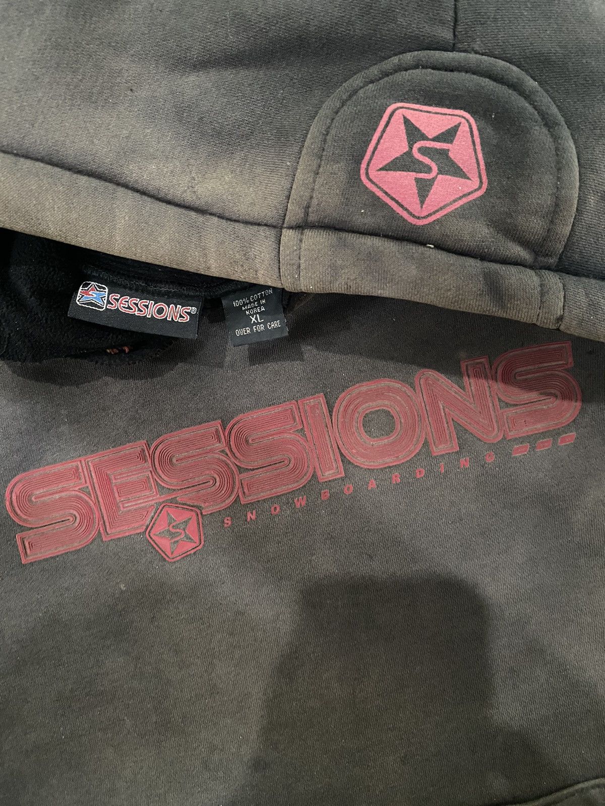 Sessions Vintage Sessions Skateboard logo hoodie Size US XL / EU 56 / 4 - 7 Thumbnail
