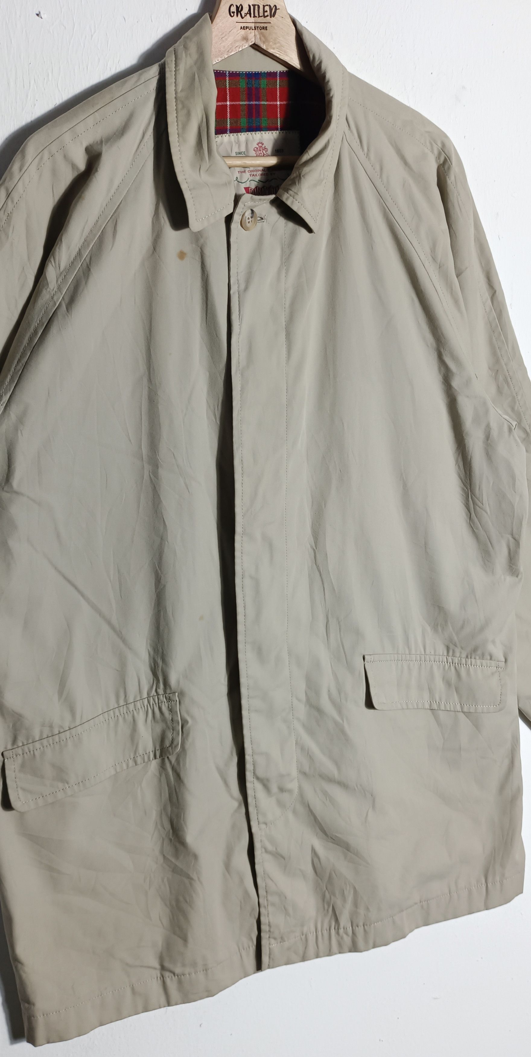 Baracuta Vintage 🔥 BARACUTA Traditional Men Jacket Size US XXL / EU 58 / 5 - 5 Thumbnail