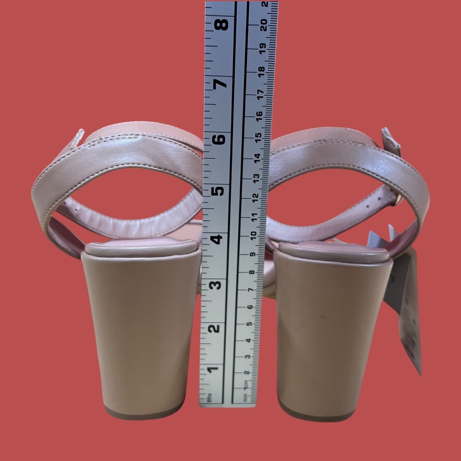 Other A New Day - Women's Heels Sandals - Beige - 10 Size US 10 / IT 40 - 5 Thumbnail