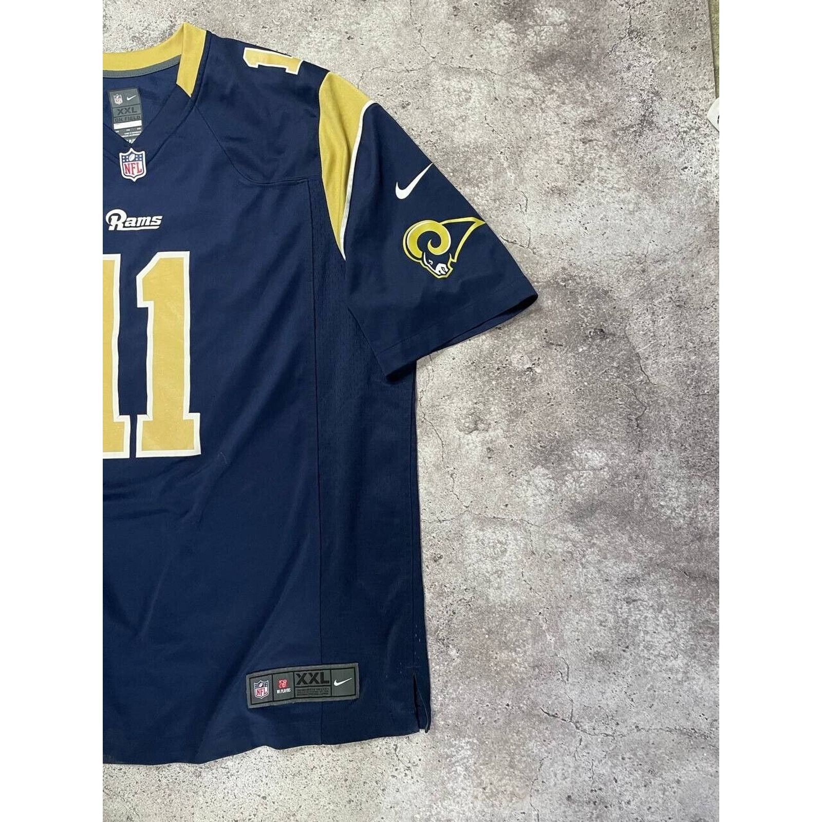 NFL Vintage Nike NFL St. Louis Rams #11 Jersey XXL Navy Size US XXL / EU 58 / 5 - 4 Thumbnail