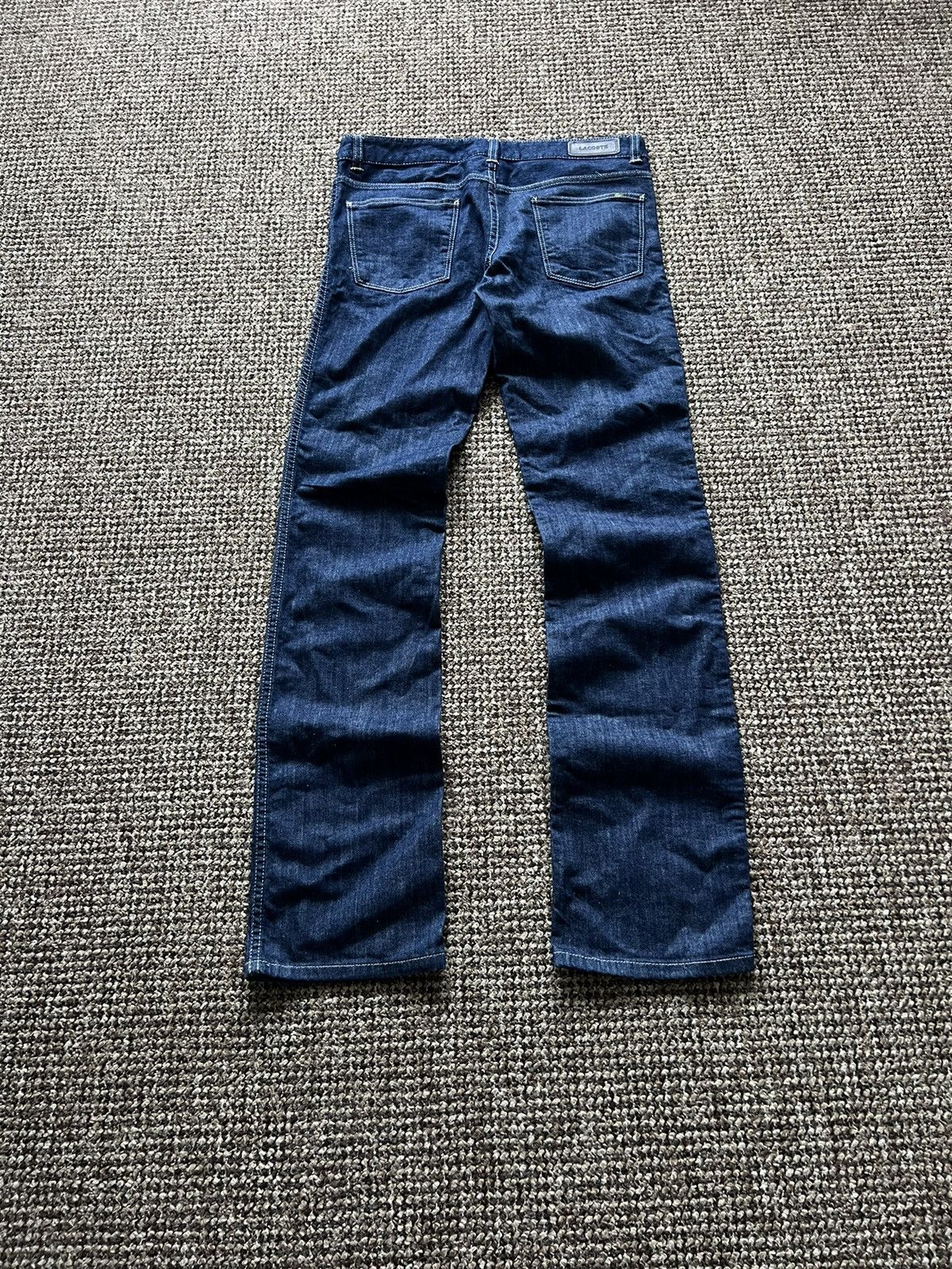 Lacoste VINTAGE LACOSTE AVANT-GARDE DENIM PANTS BIG LOGO Y2K 28 SIZE Size US 28 / EU 44 - 2 Thumbnail
