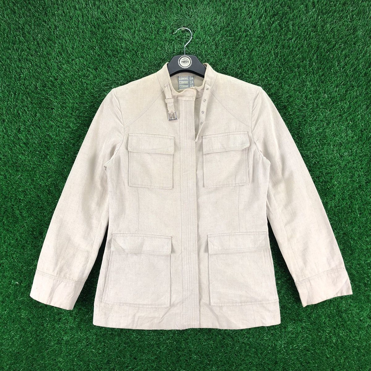 Japanese Brand Vintage 90's Comme Ca Zipper Jacket Size US XS / EU 42 / 0 - 1 Thumbnail