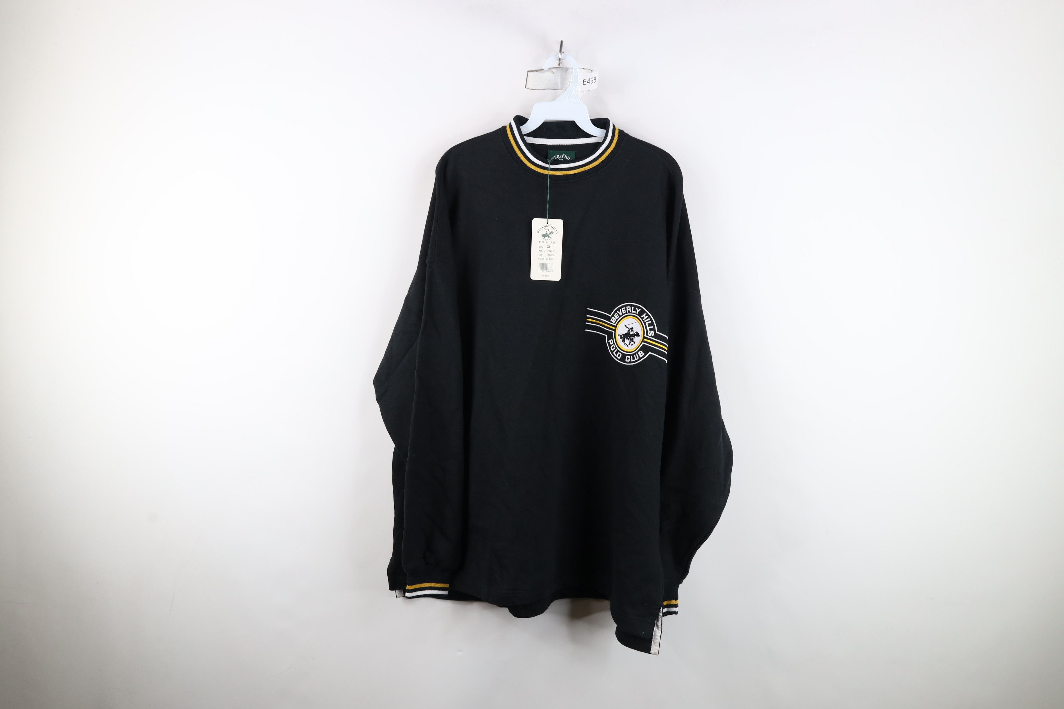 Vintage Deadstock Vintage 90s Beverly Hills Polo Club Sweatshirt Size US XL / EU 56 / 4 - 1 Thumbnail