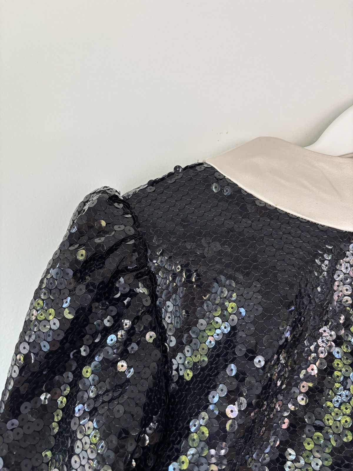 Vintage Vintage Sequin Dress & Jacket Two Piece Set Custom Cocktail Size XS / US 0-2 / IT 36-38 - 10 Thumbnail