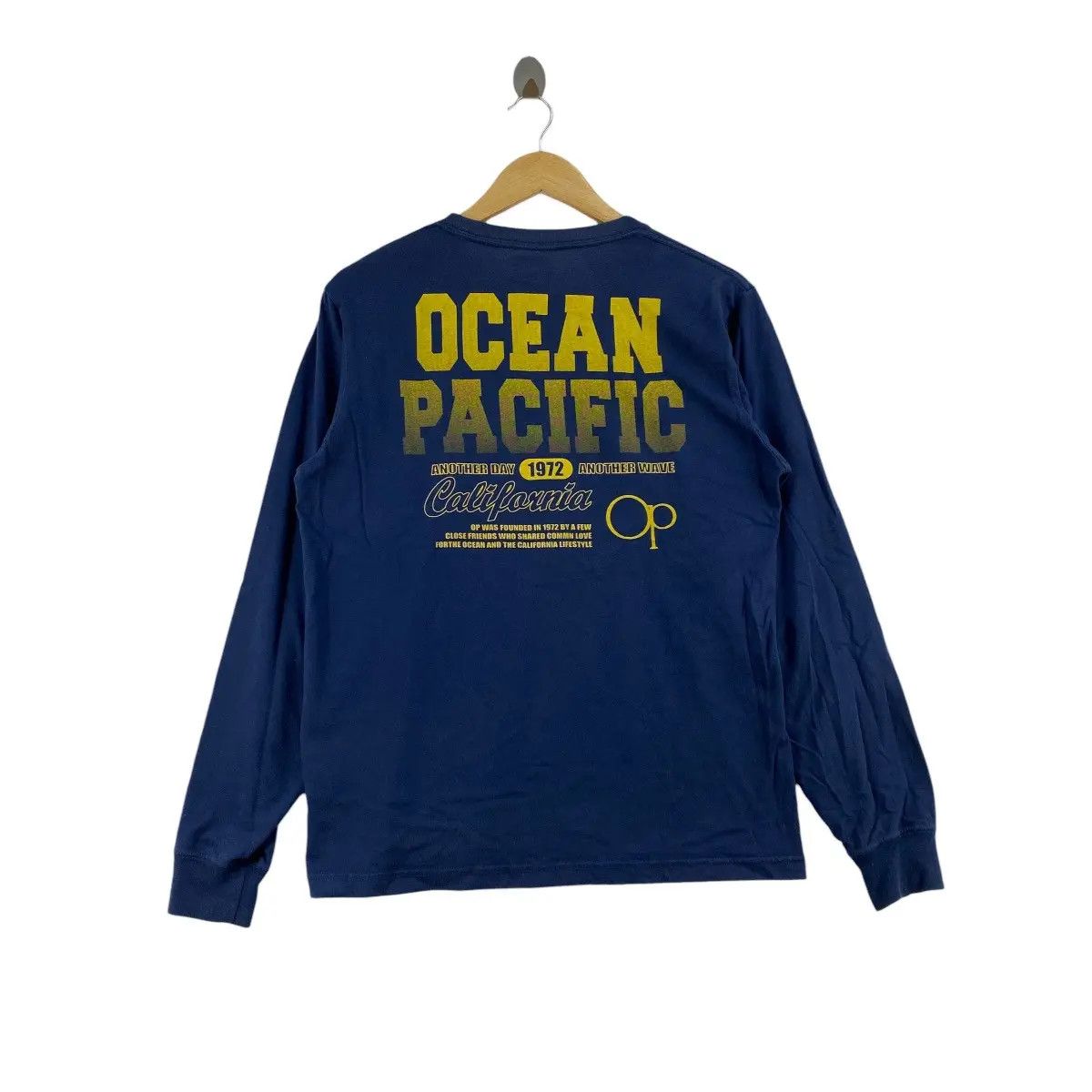 Ocean Pacific × Vintage Vintage OCEAN PACIFIC OP Sunwear California Tee Shirt Top Size L / US 10 / IT 46 - 1 Thumbnail