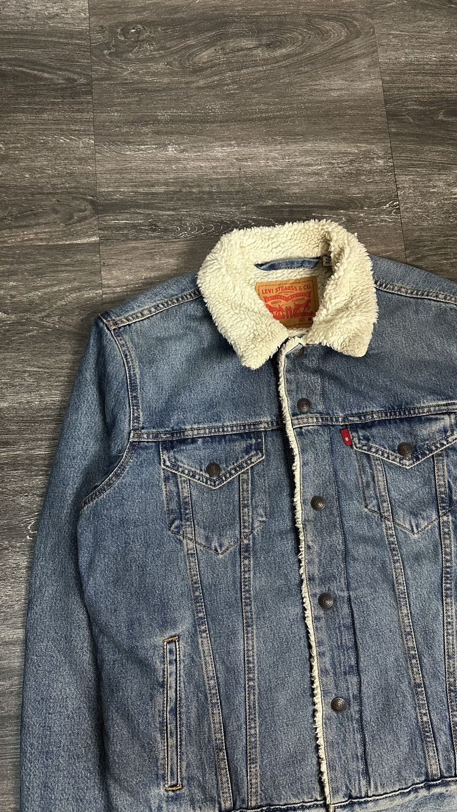 Levi's Levi's Sherpa Trucker jacket Size US M / EU 48-50 / 2 - 2 Thumbnail