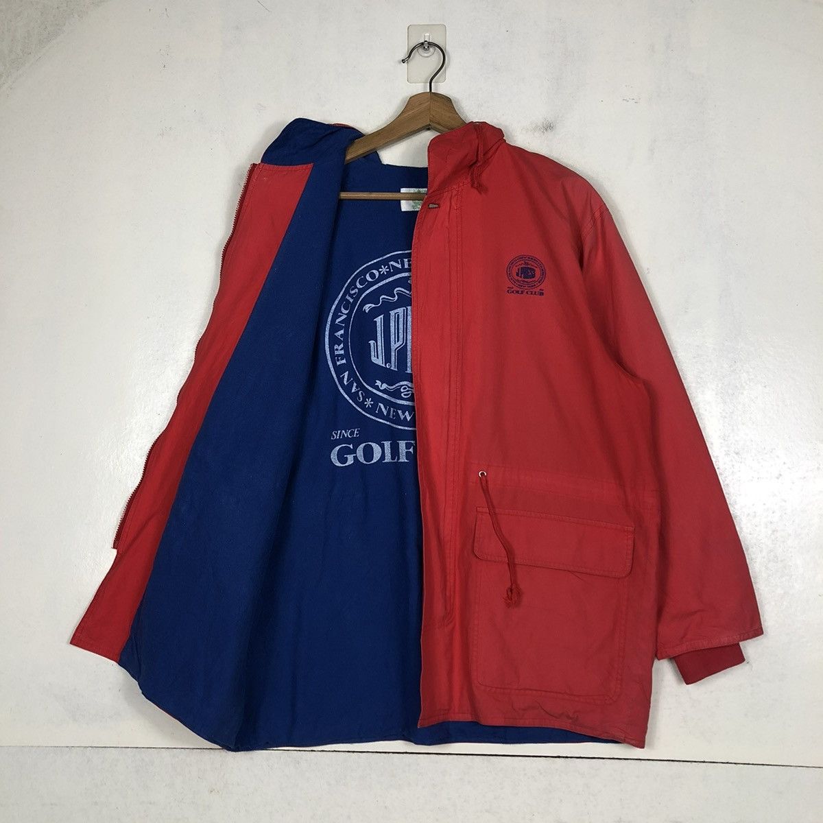 Japanese Brand 📌VTG BOMBER JACKET J.PRESS BIG LOGO LINING ISSEY MIYAKE Size US L / EU 52-54 / 3 - 12 Thumbnail