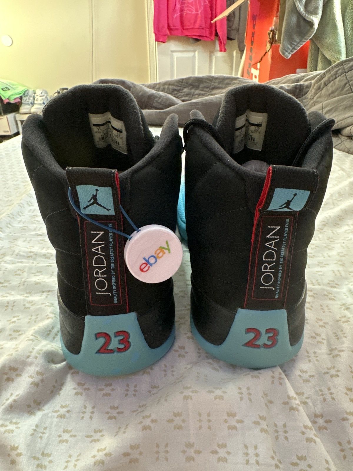 Jordan Brand Jordan 12 “Gamma Blue” Size US 11 / EU 44 - 4 Thumbnail