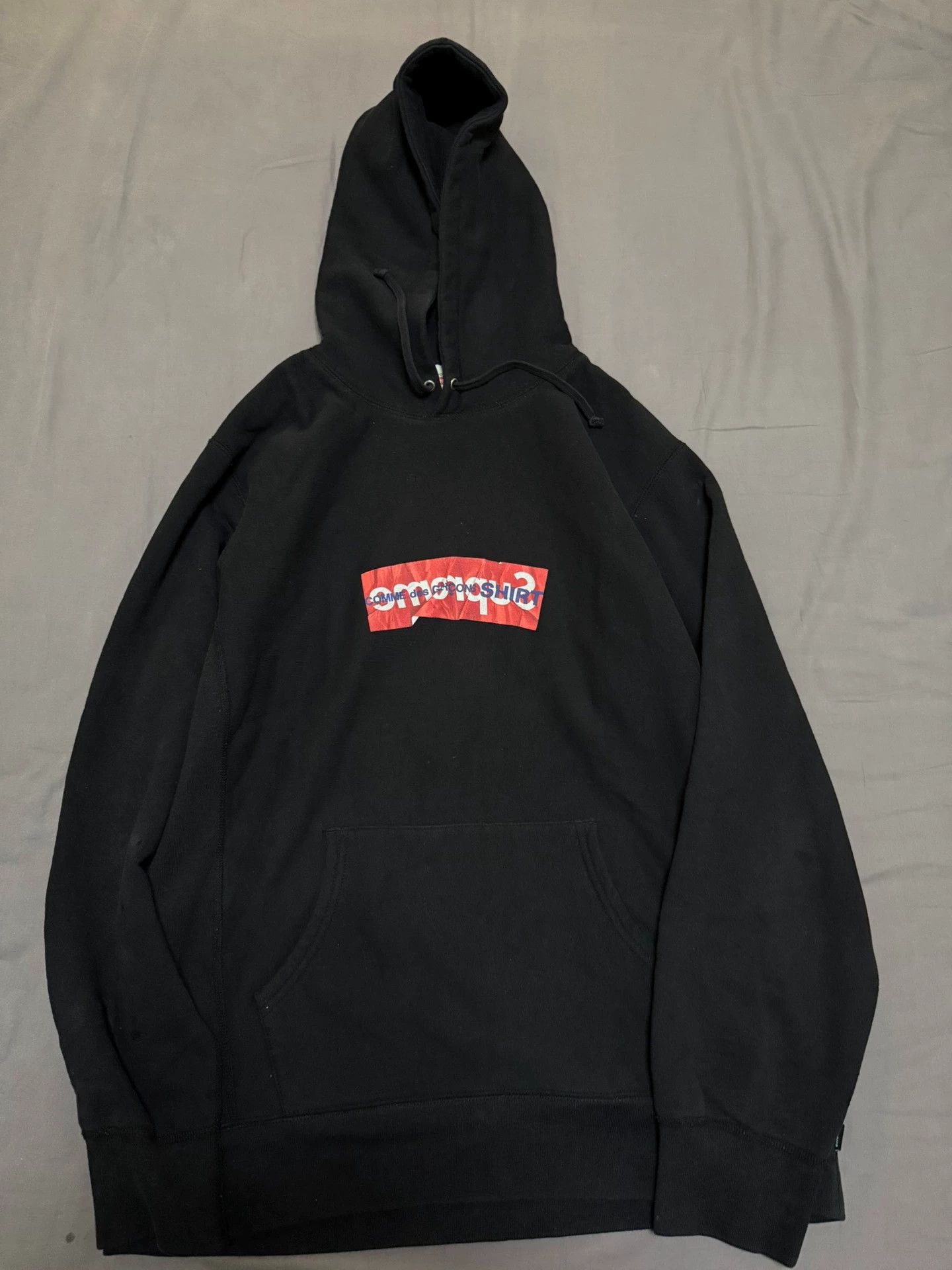 Supreme Supreme x CDG Box Shirt Hoodie XL Mint Unworn Size US XL / EU 56 / 4 - 1 Thumbnail