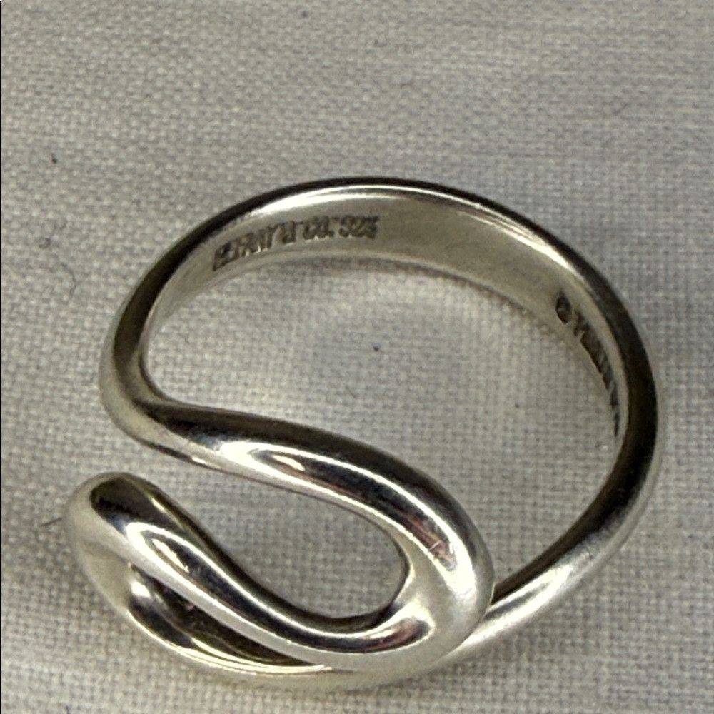 Tiffany & Co. Tiffany & Co. Elsa Peretti Eternal Circle Ring Sterling Sil Size ONE SIZE - 4 Thumbnail