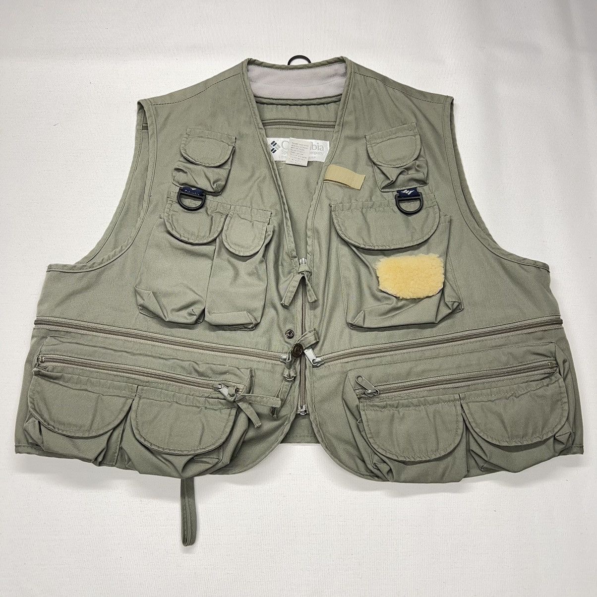 Columbia × Vintage VTG Columbia Fishing Vest Green PFG Pocket Outdoor Hunting Size US XL / EU 56 / 4 - 1 Thumbnail