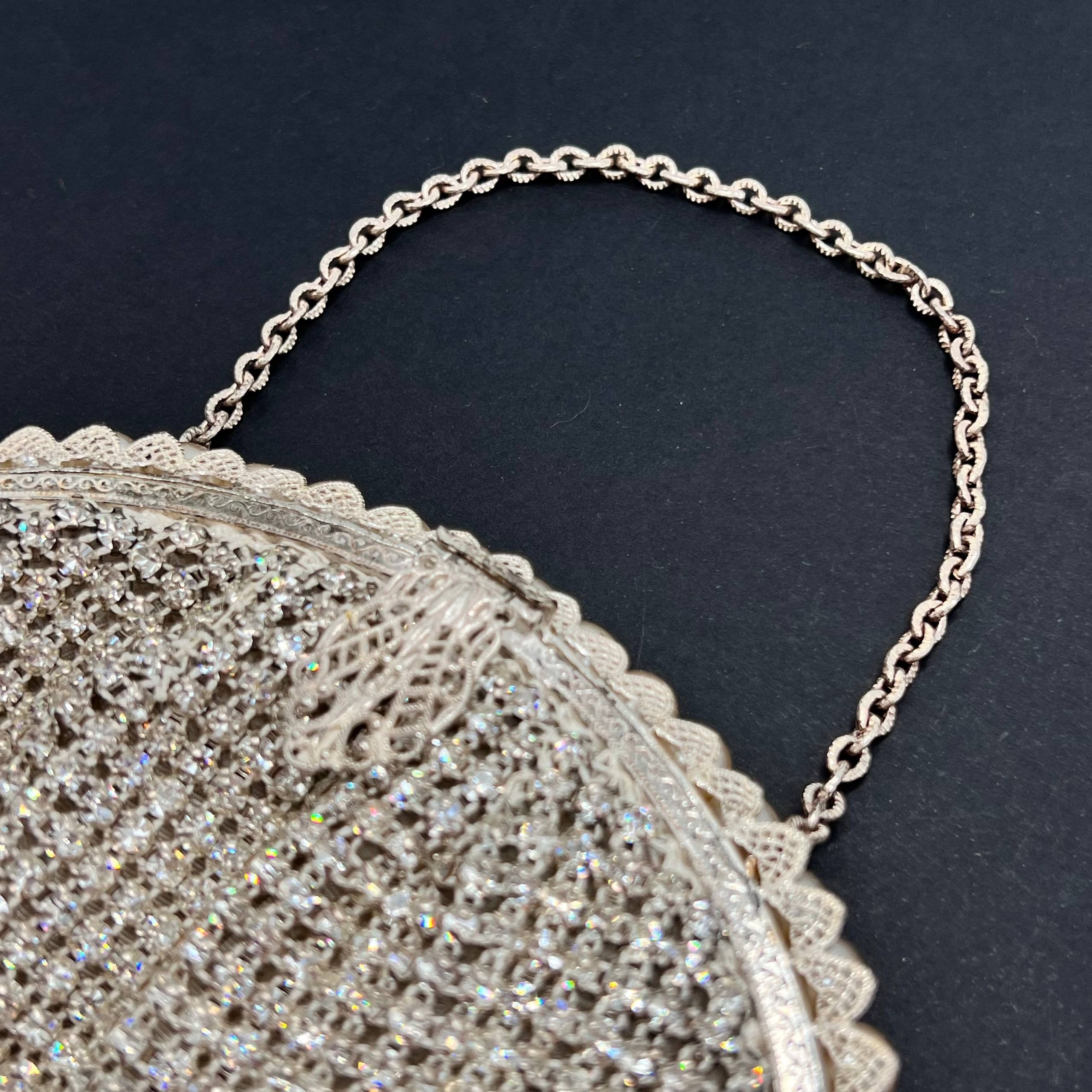 Vintage Vintage Jablonex Rhinestone Evening Bag 1960s Size ONE SIZE - 8 Thumbnail
